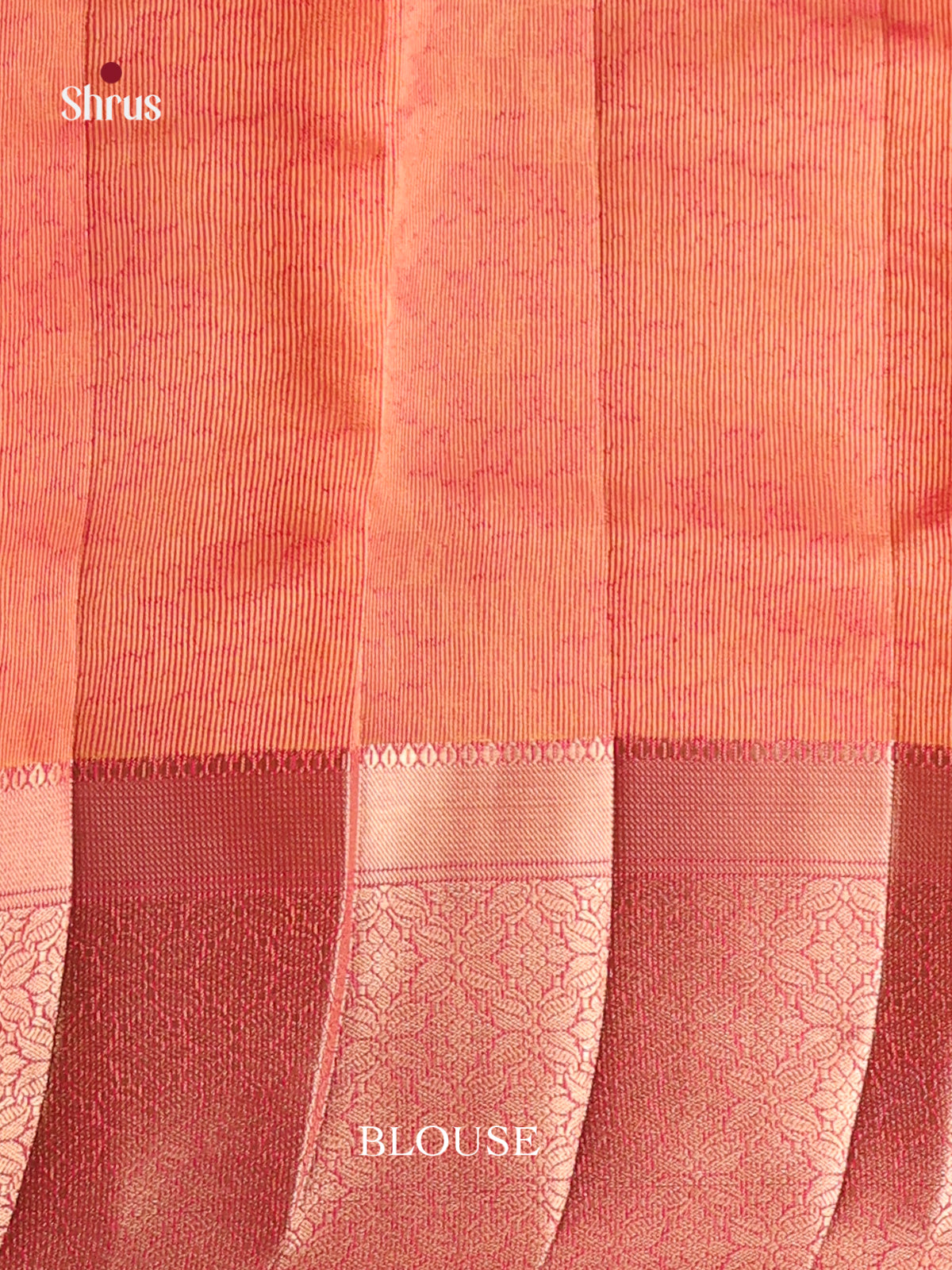 Pink - Semi Rawsilk Saree