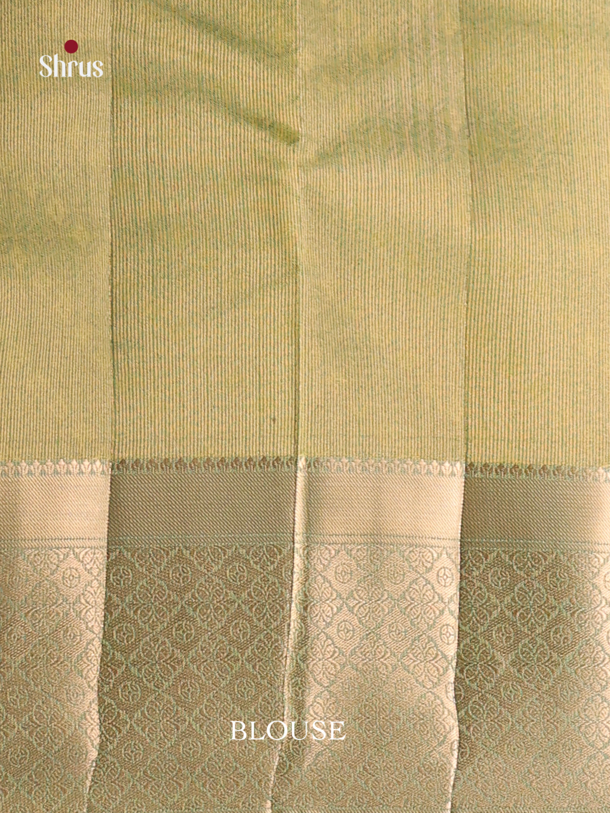 Green - Semi Rawsilk Saree