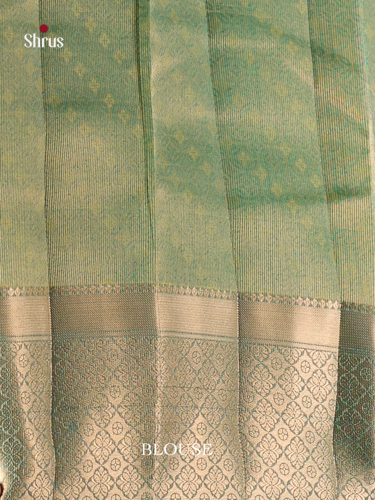 Green  - Semi Rawsilk Saree