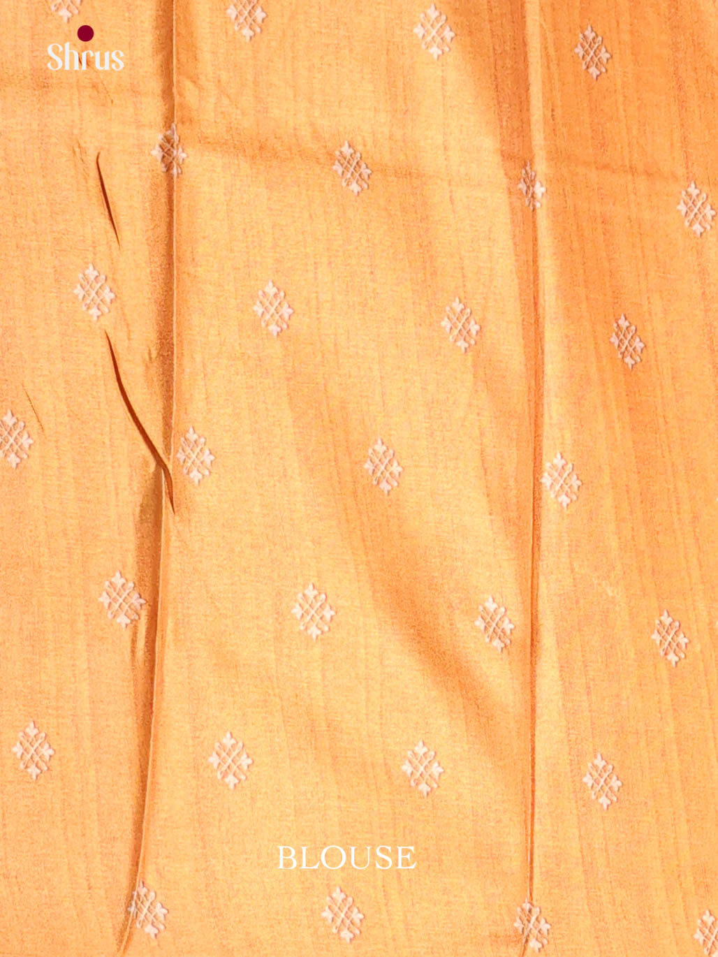 Purple & Brick - Semi Crepe Saree