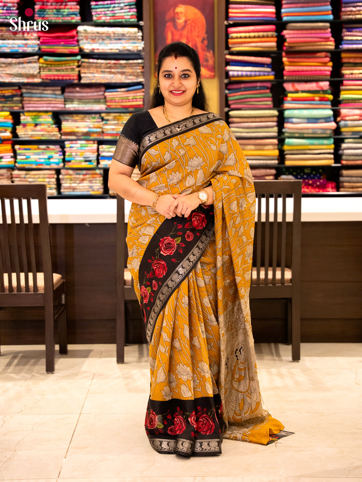 DIS08396 - Semi Modal  Saree