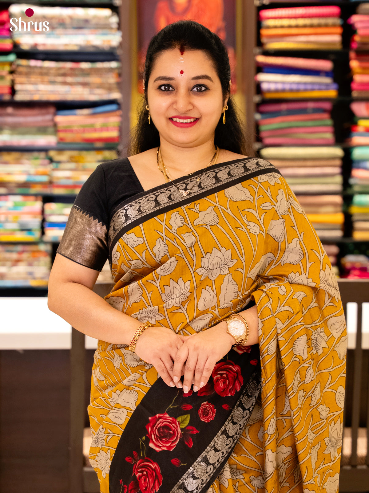 DIS08396 - Semi Modal  Saree