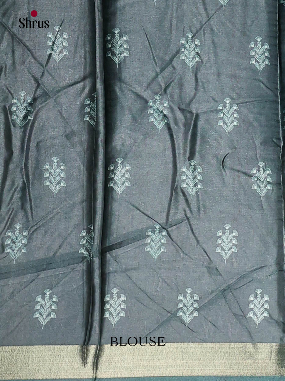 Green & Brown - Art Modal Saree