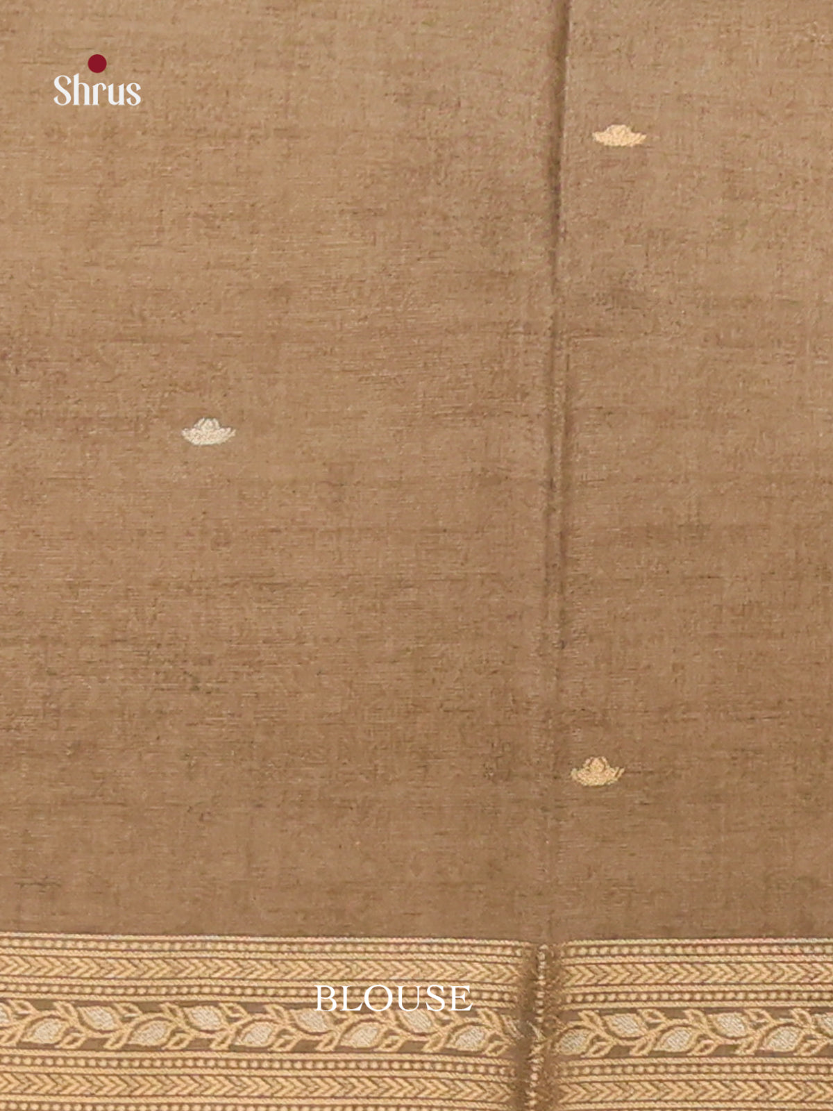 Grey & Chutney Green- Semi Tussar Saree