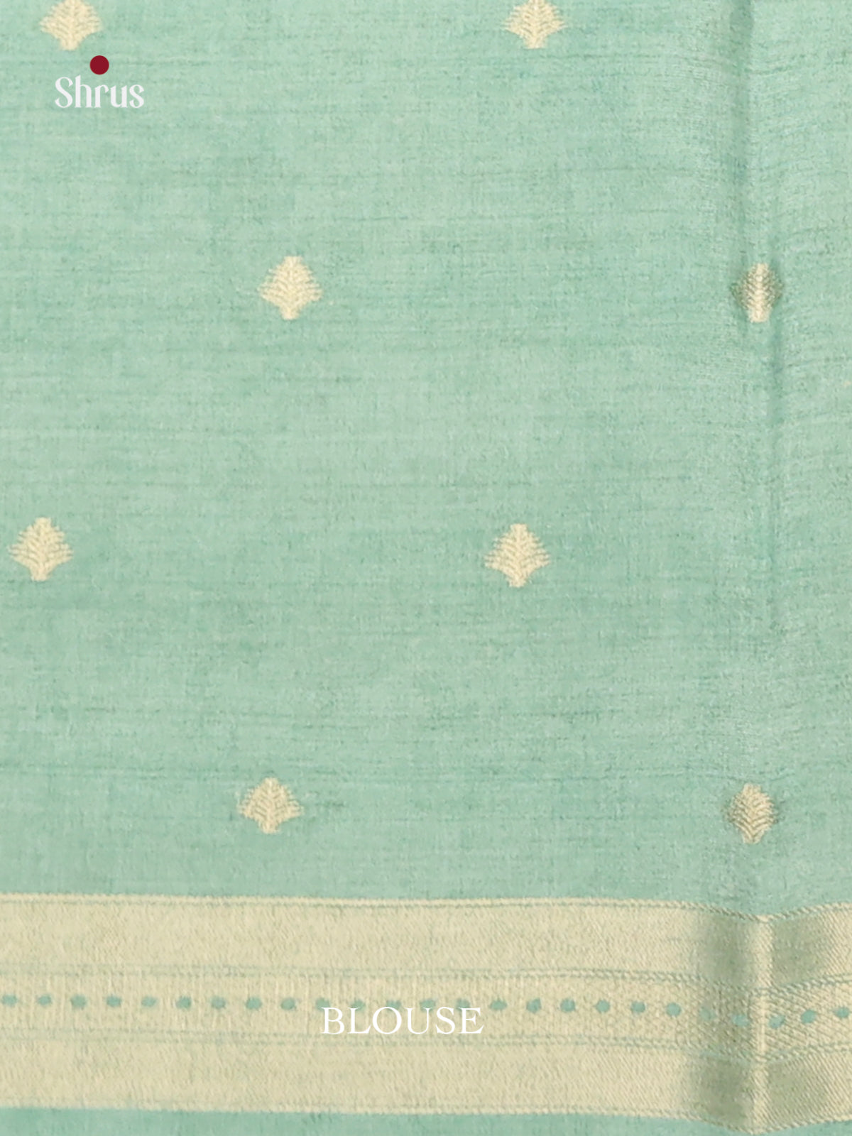 Blue & Green - Semi Tussar Saree