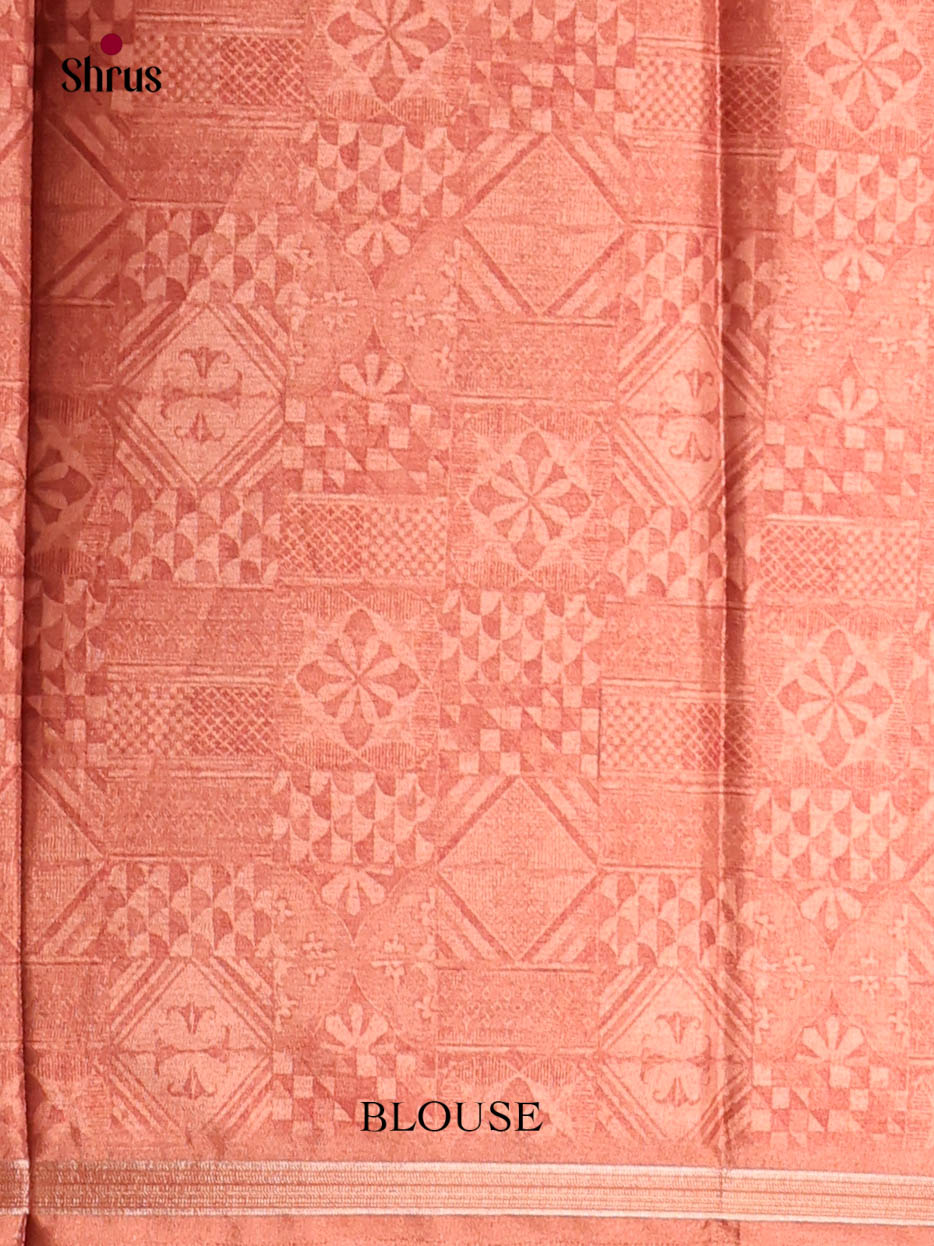 Cream  & Grey - Art Modal Saree