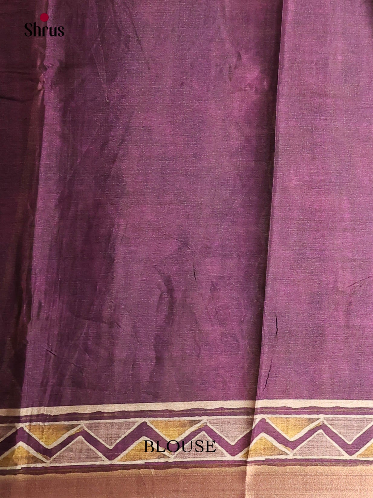 Puple - Art Modal Saree - Shop on Shrus.com