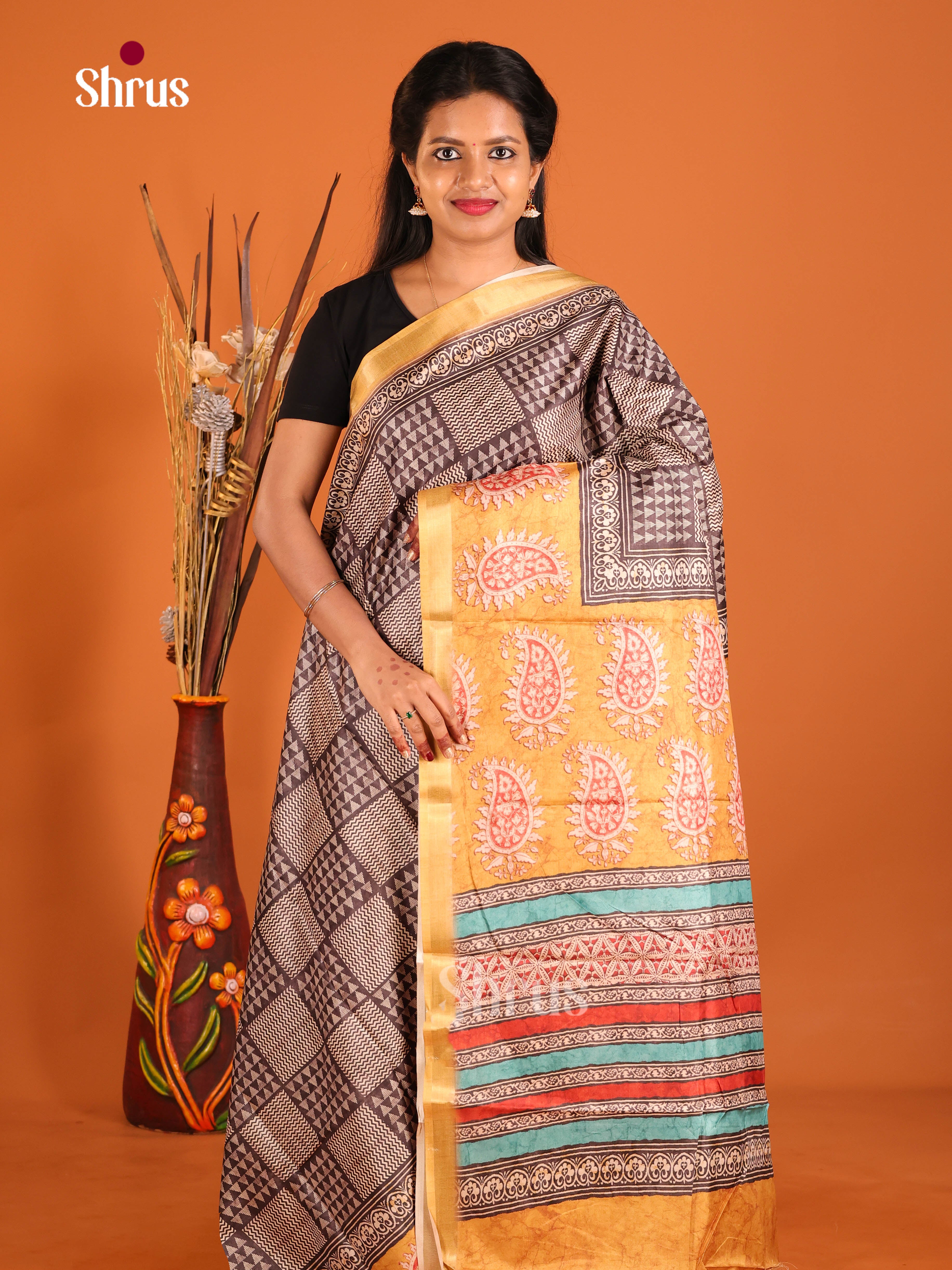 DIS08636 - Art Modal Saree - Shop on Shrus.com