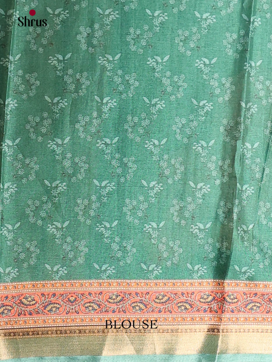 Green - Art Modal Saree - Shop on Shrus.com
