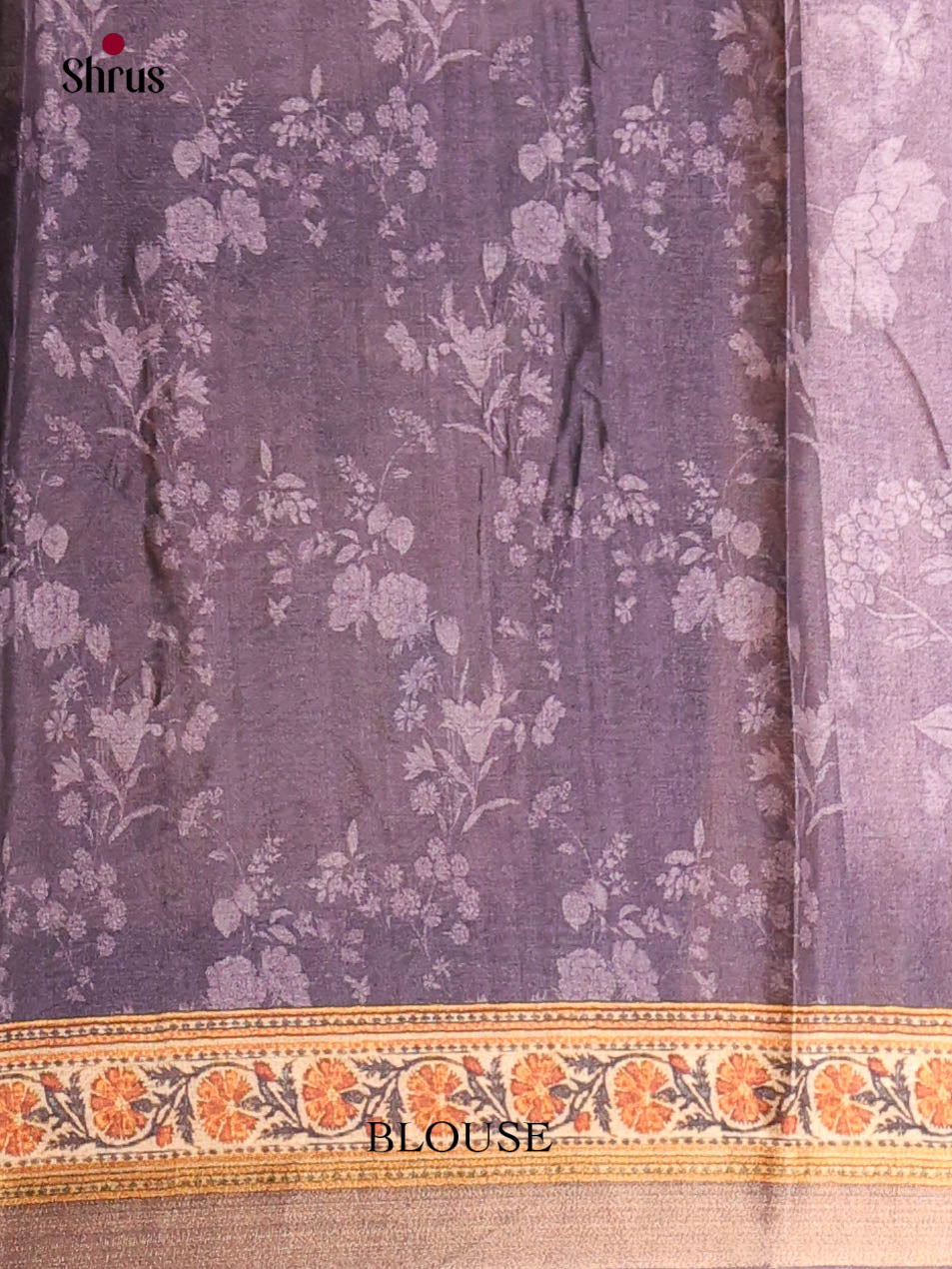 Purple - Art Modal Saree - Shop on Shrus.com