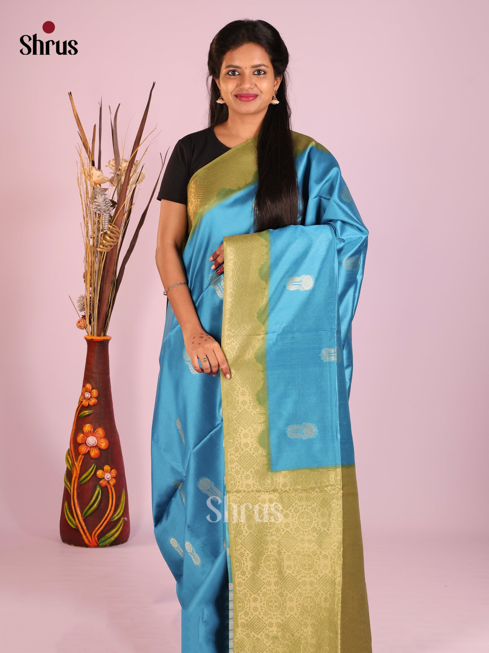 DIS08693 - Semi Tussar Saree