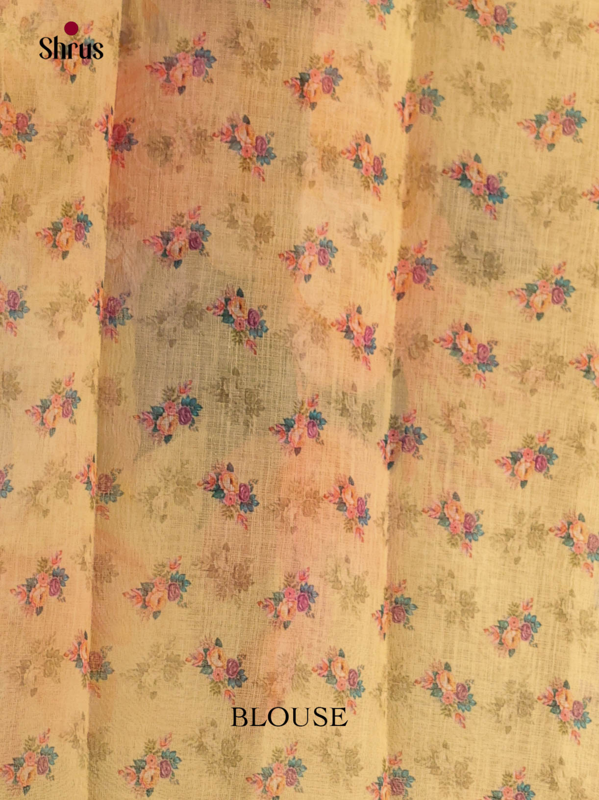 Yellow - Linen Cotton Saree