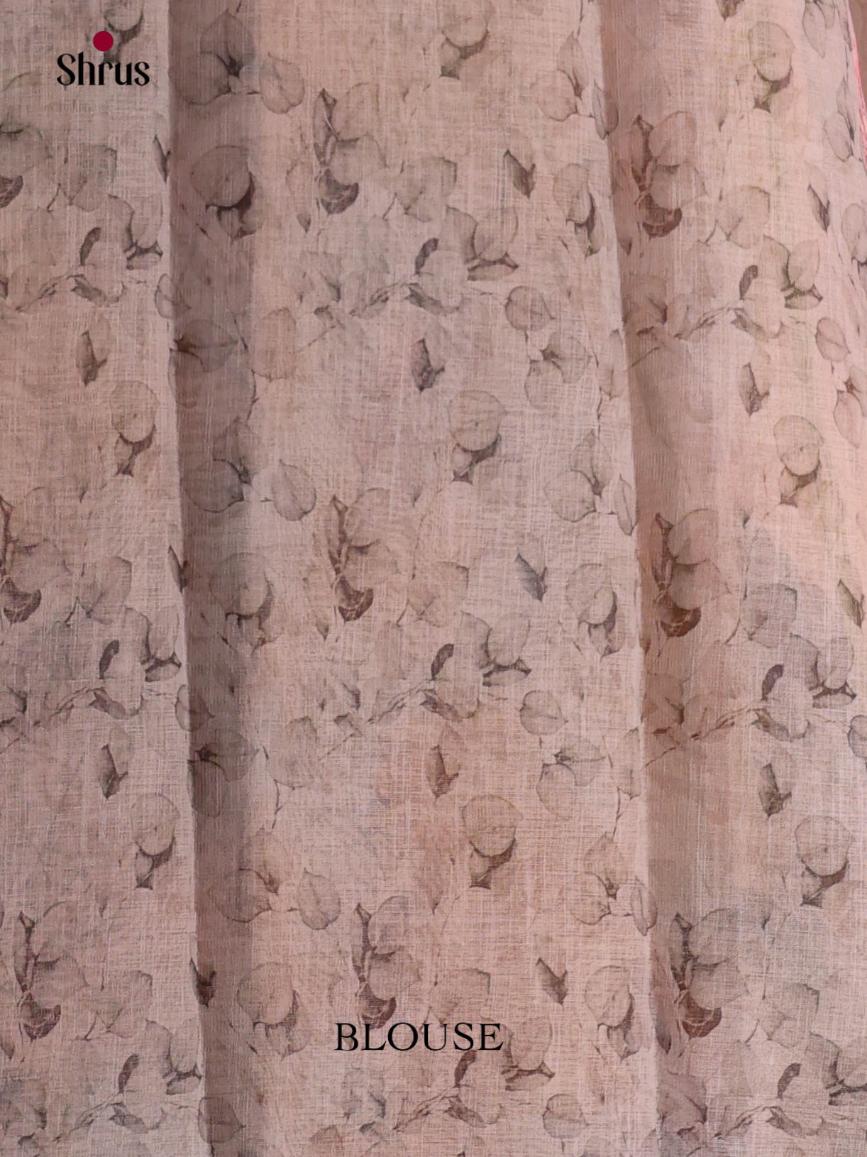 Grey - Linen Cotton Saree