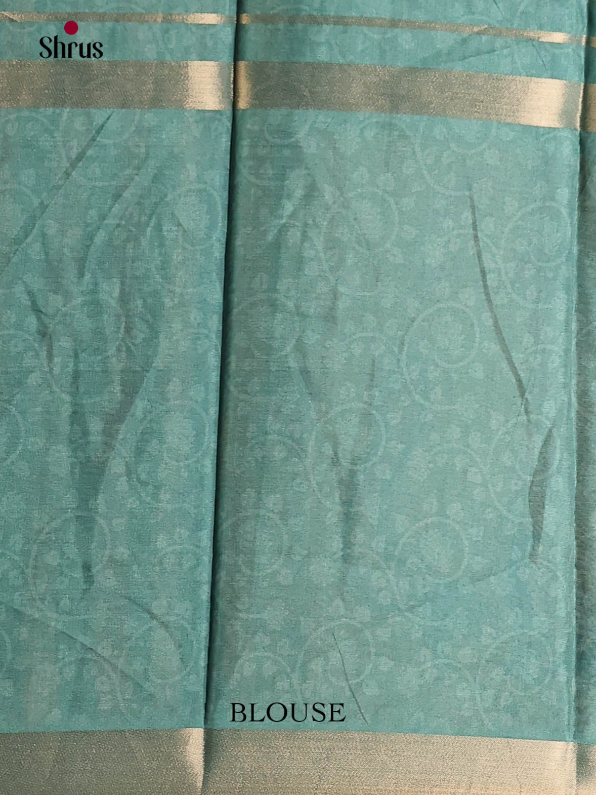 Green & Peach - Semi matka Saree