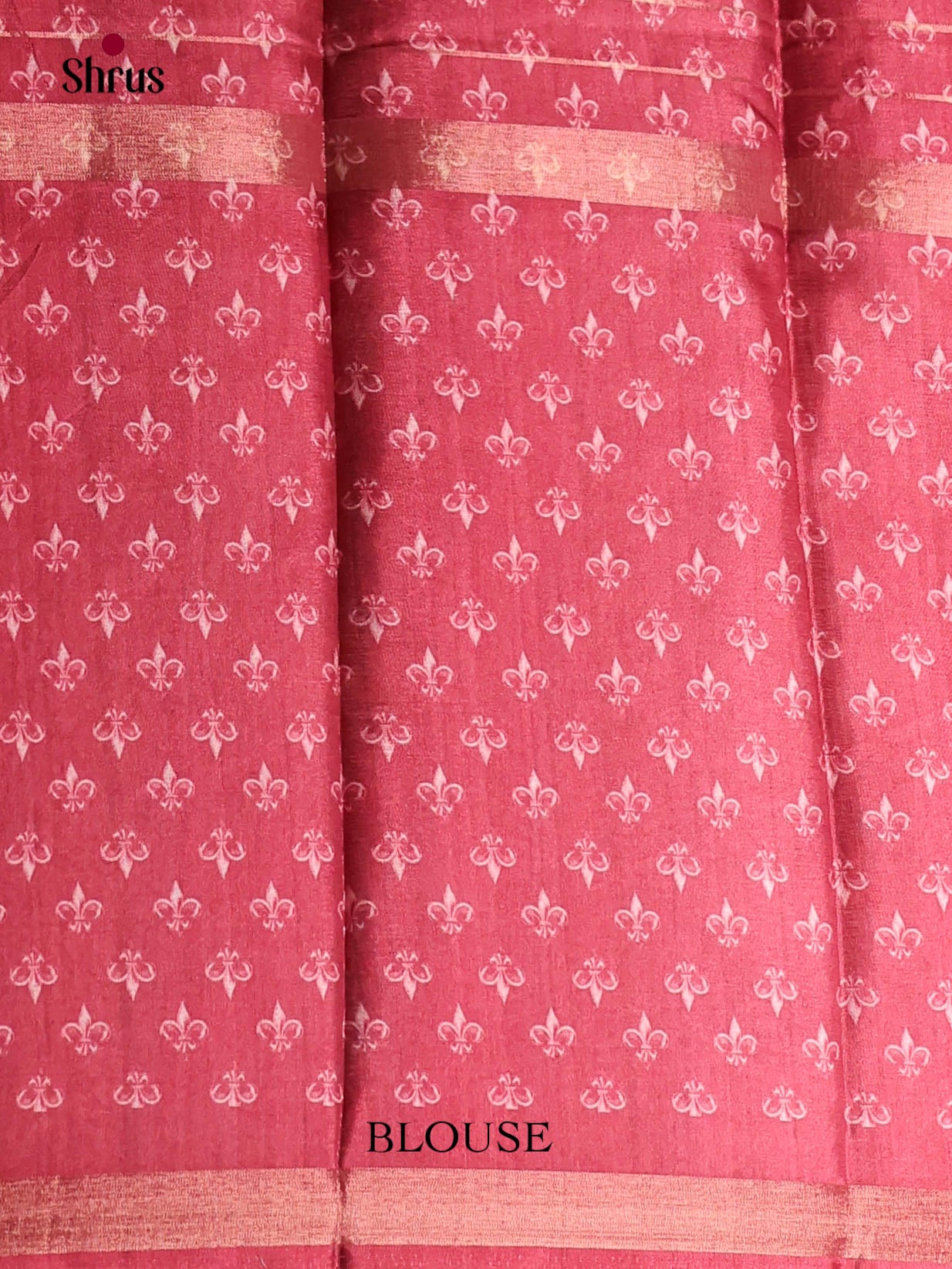 Maroon & Cream- Semi matka Saree