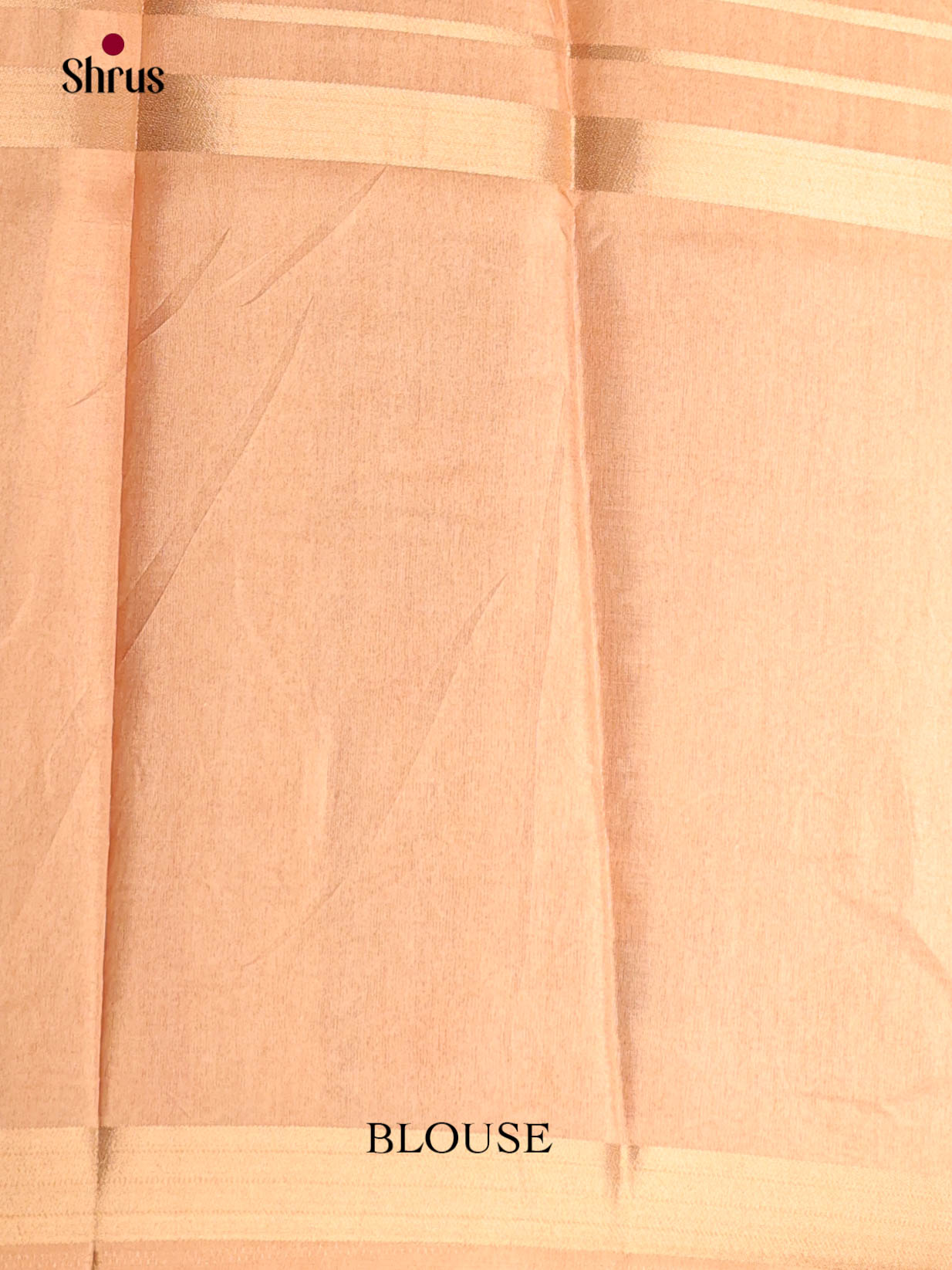 Peach & Purple- Semi matka Saree