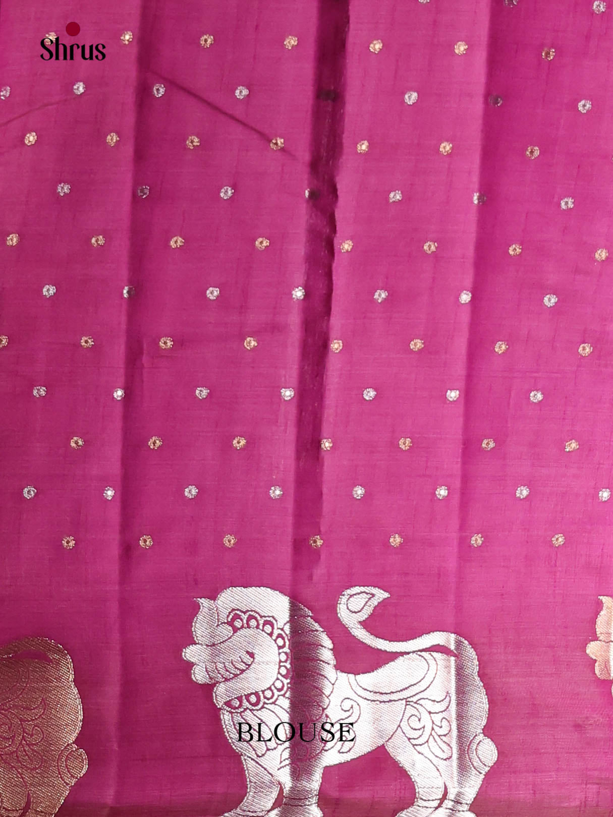 Purple - Semi Rawsilk Saree