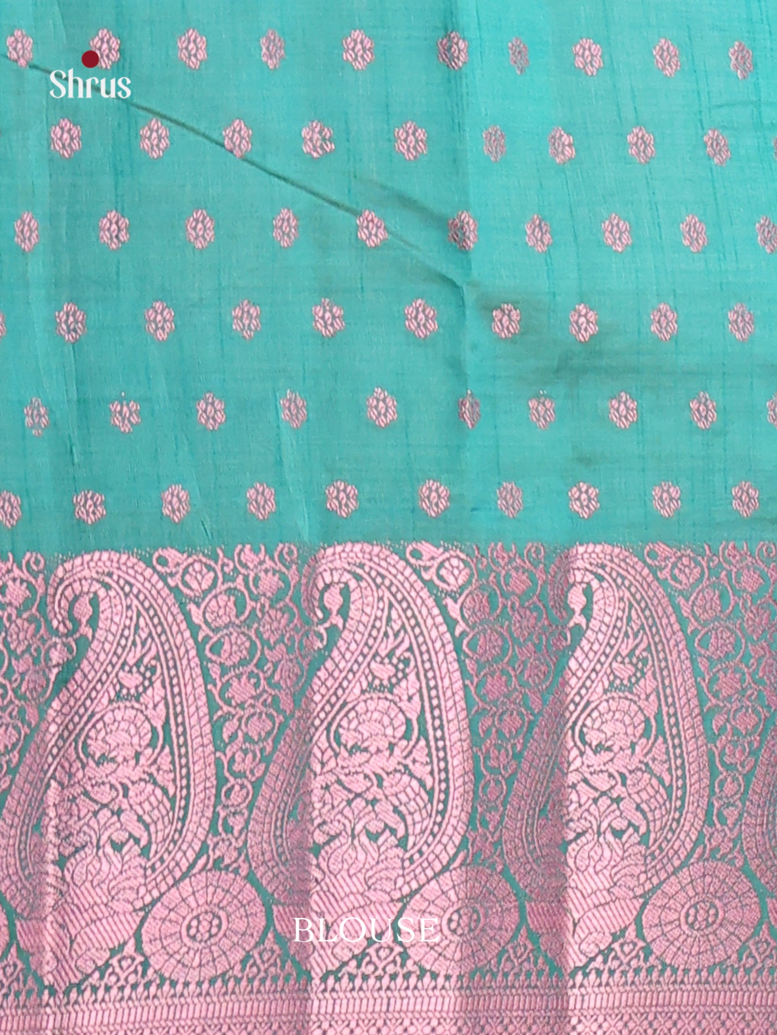 Green - Semi Rawsilk Saree