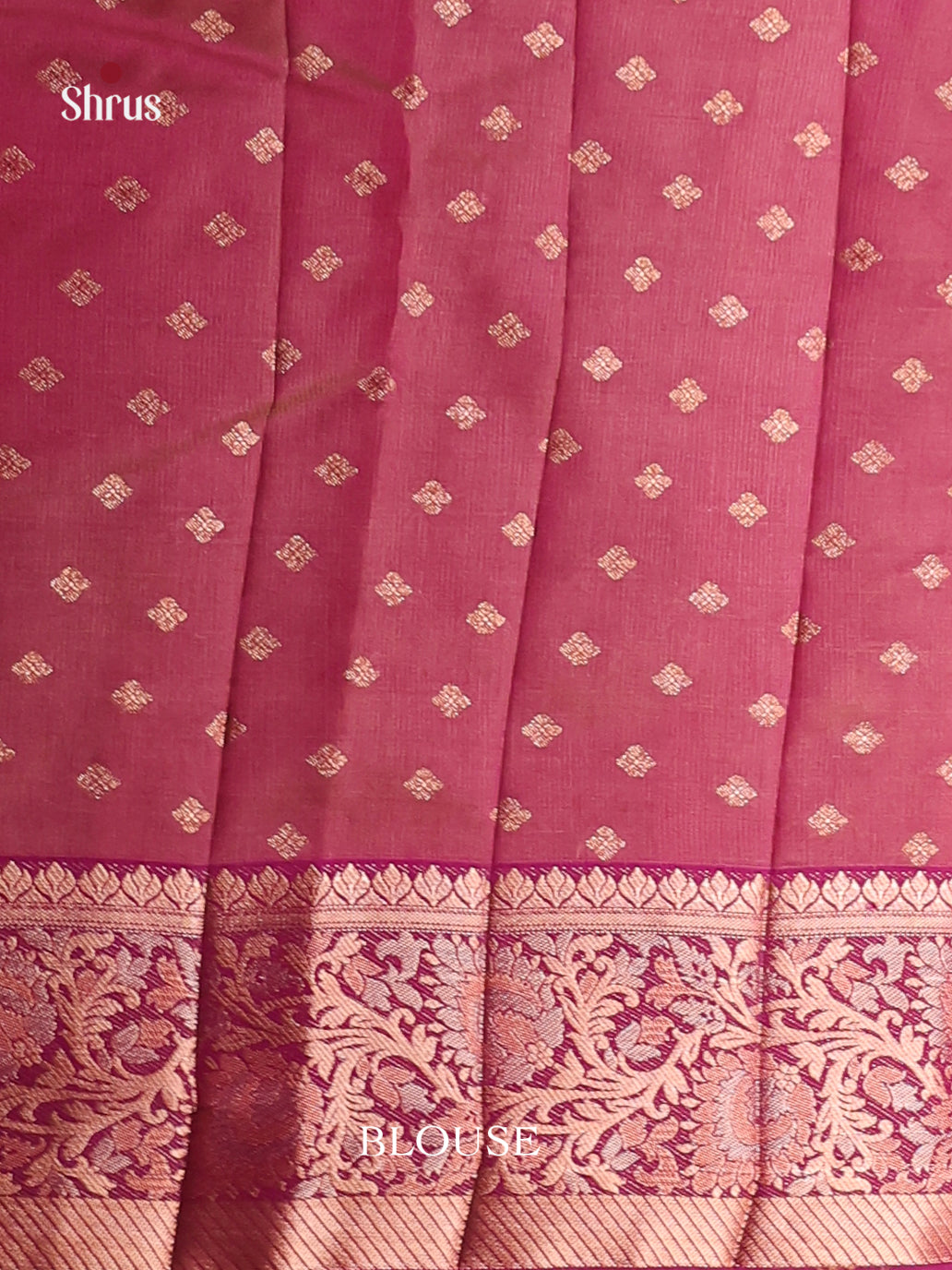 Onion Peel  - Semi Rawsilk Saree