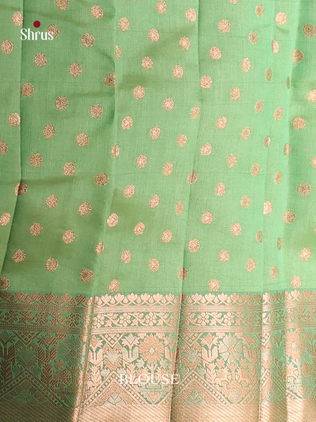 Pista Green - Semi Rawsilk Saree