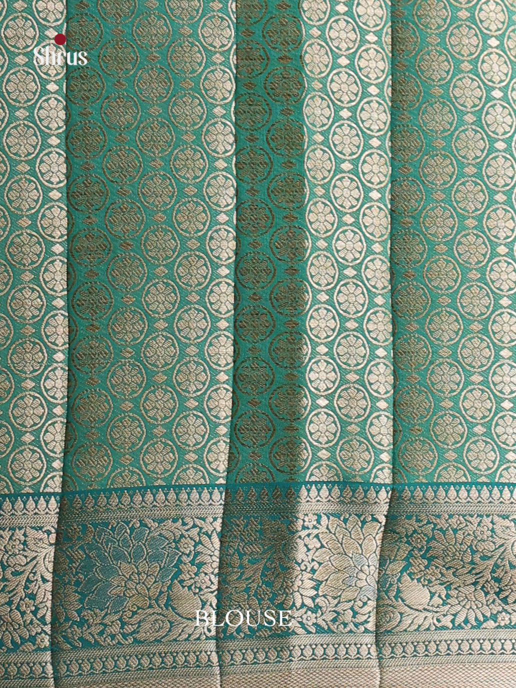 Green - Semi Rawsilk Saree