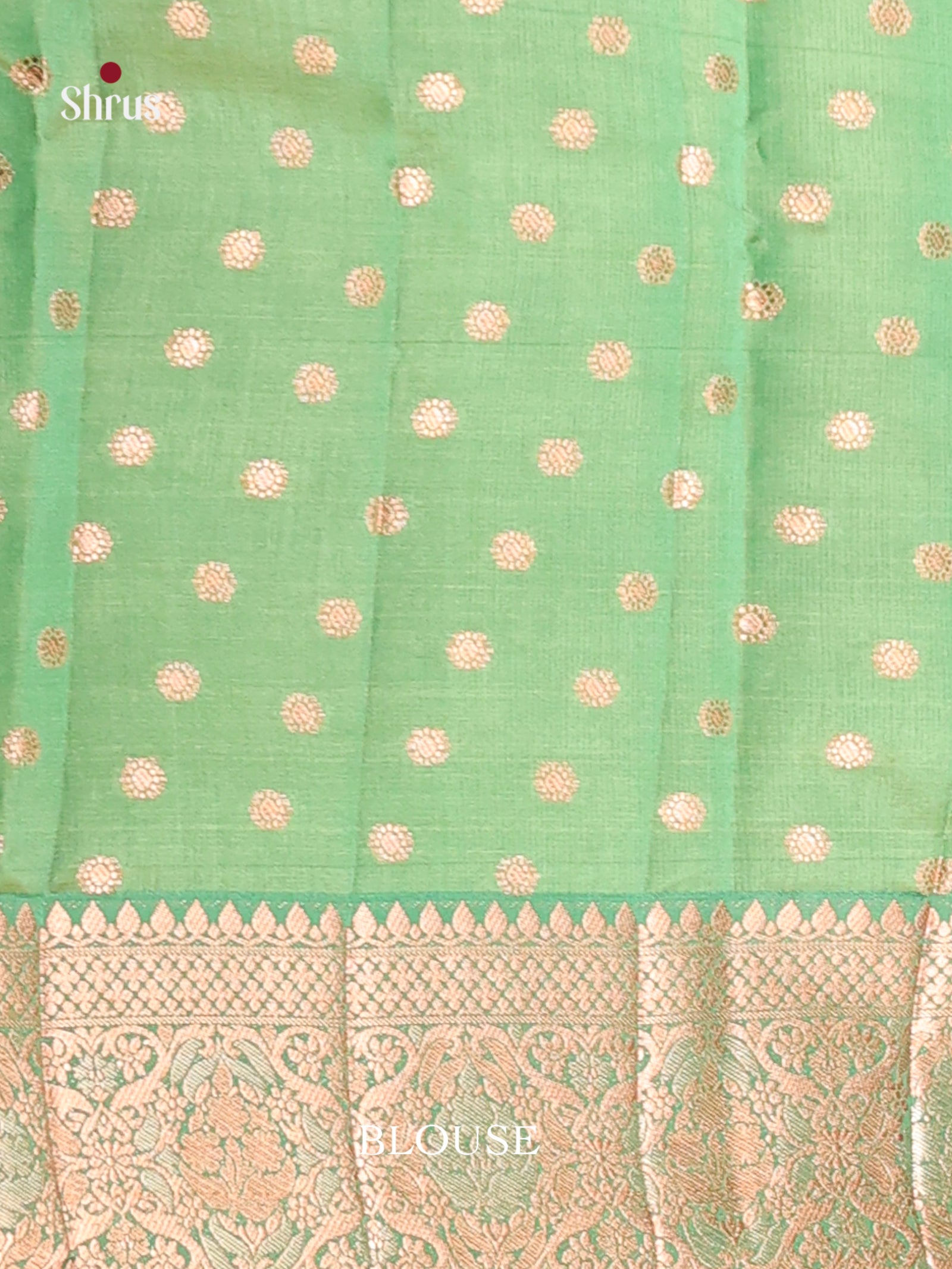 Pastel Green - Semi Rawsilk Saree
