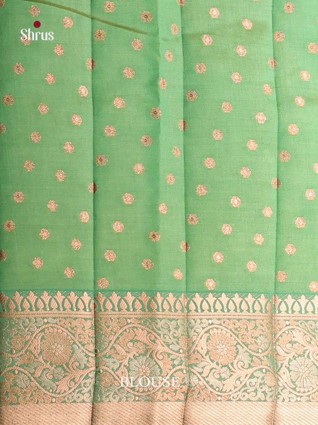 Pista Green - Semi Rawsilk Saree