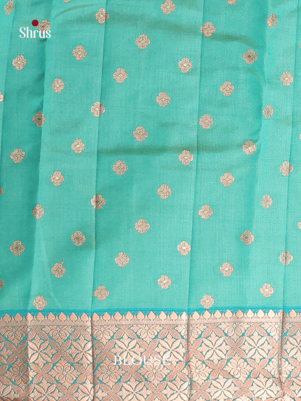 Green - Semi Rawsilk Saree