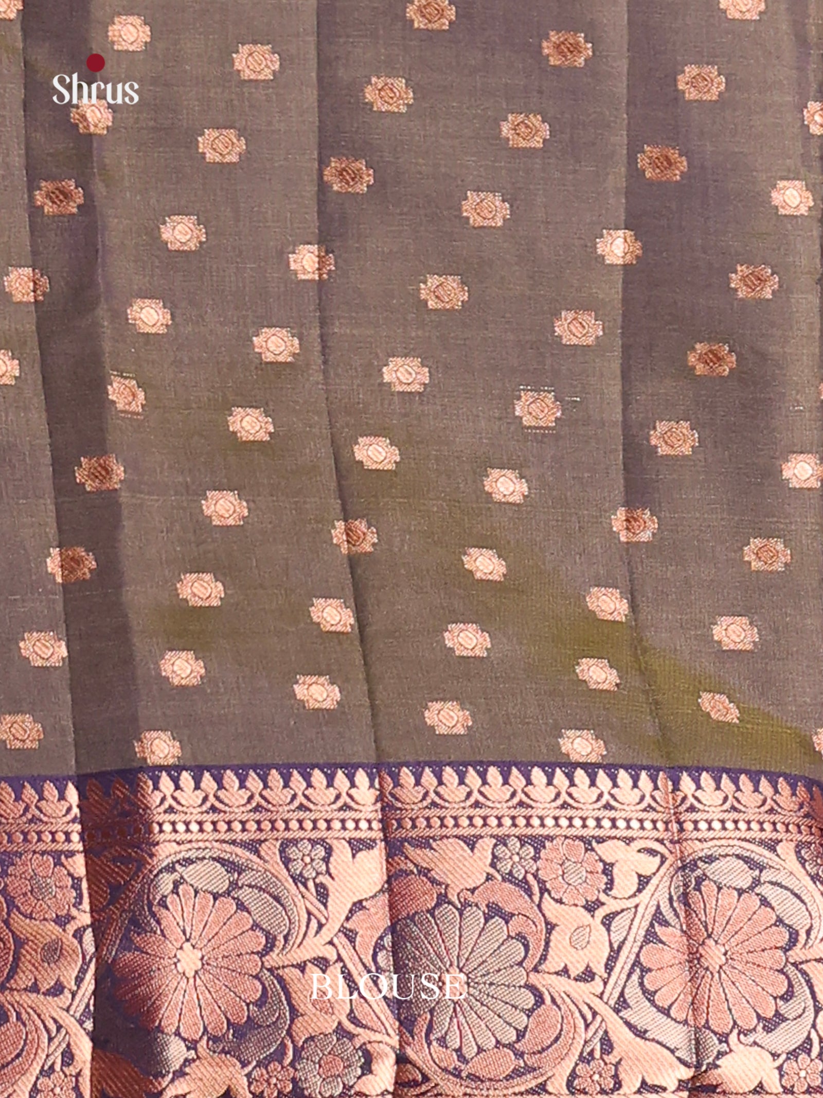 DIS09769 - Semi Rawsilk Saree