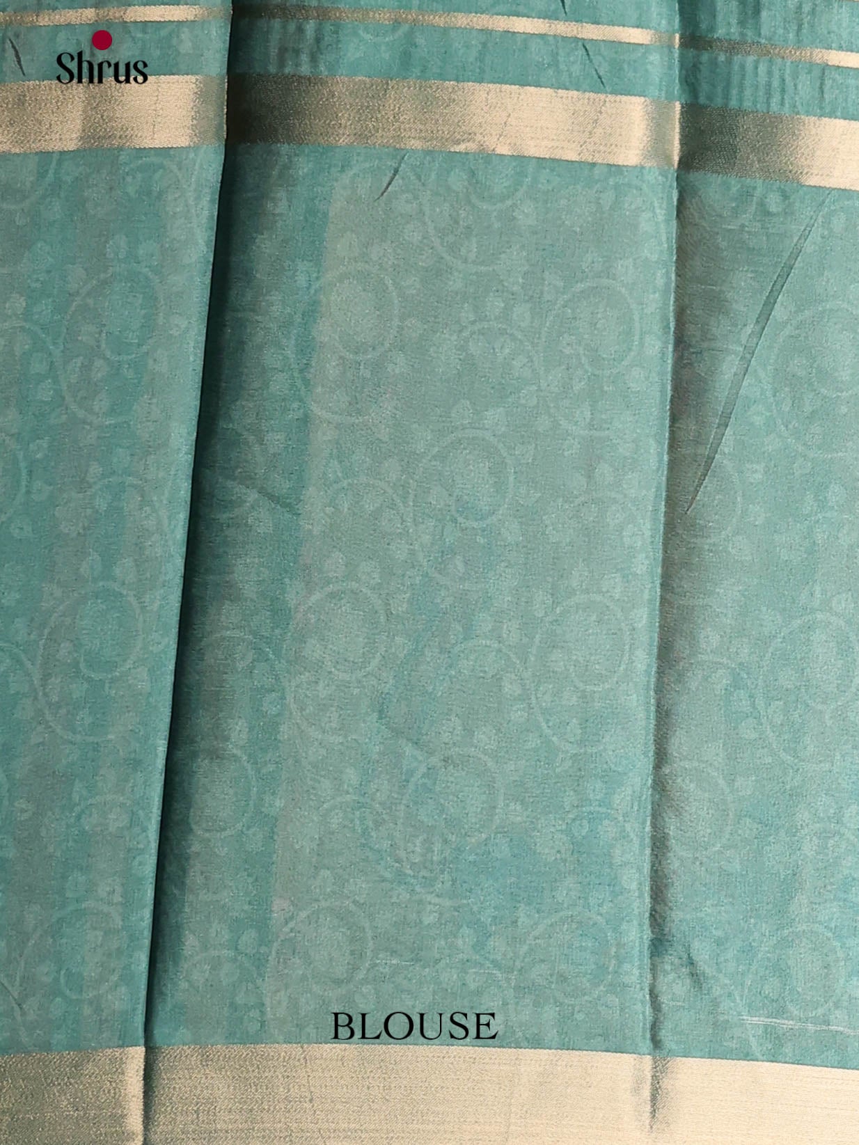 Green & Orange - Semi matka Saree