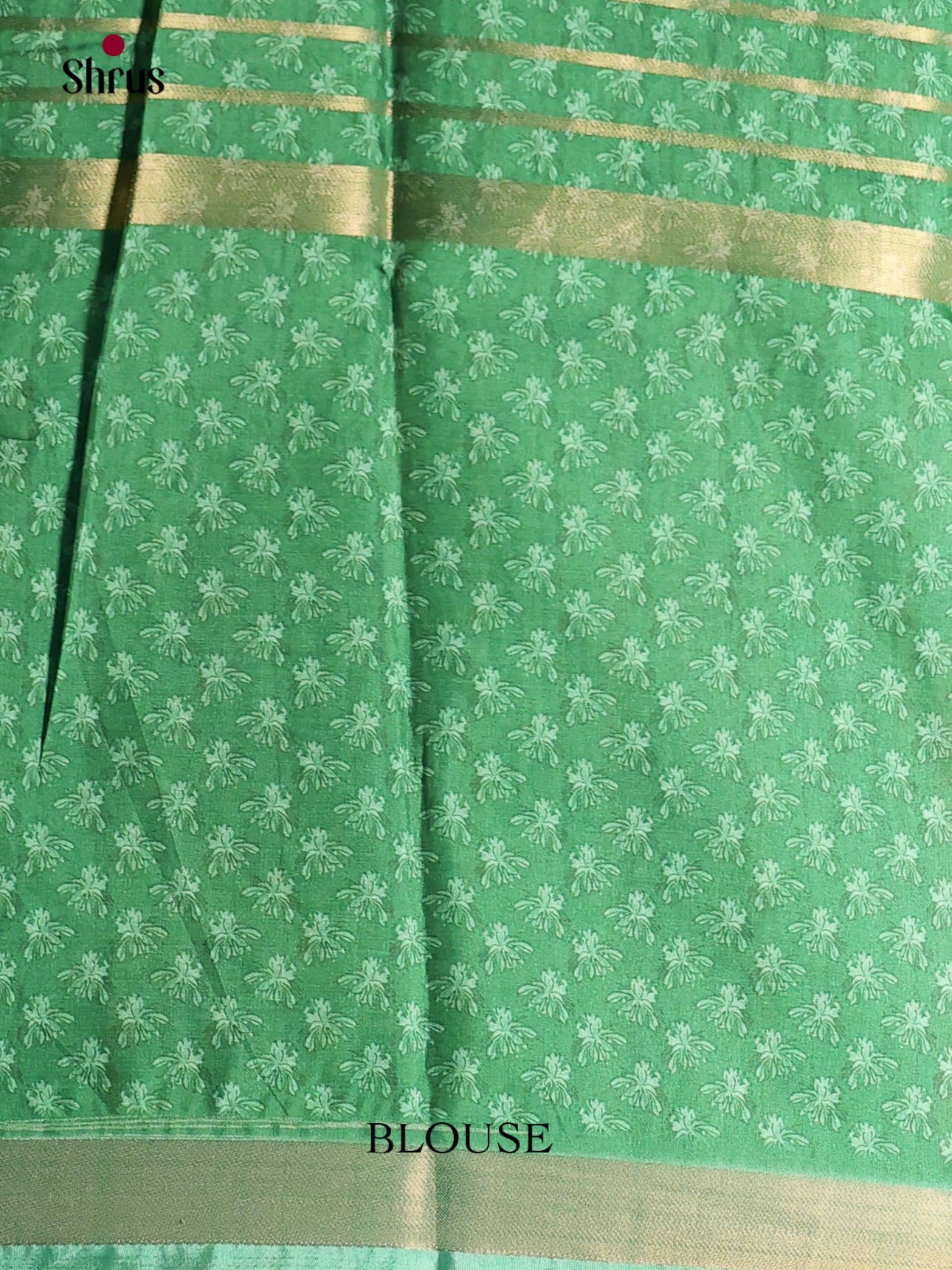 Purple & Green  - Semi matka Saree