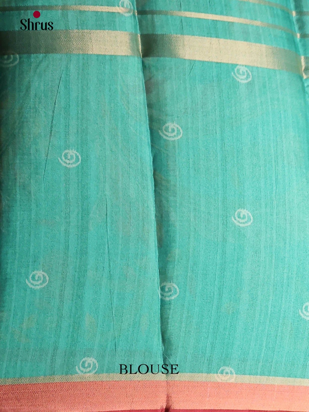 Pastel Green & Maroon - Semi matka Saree