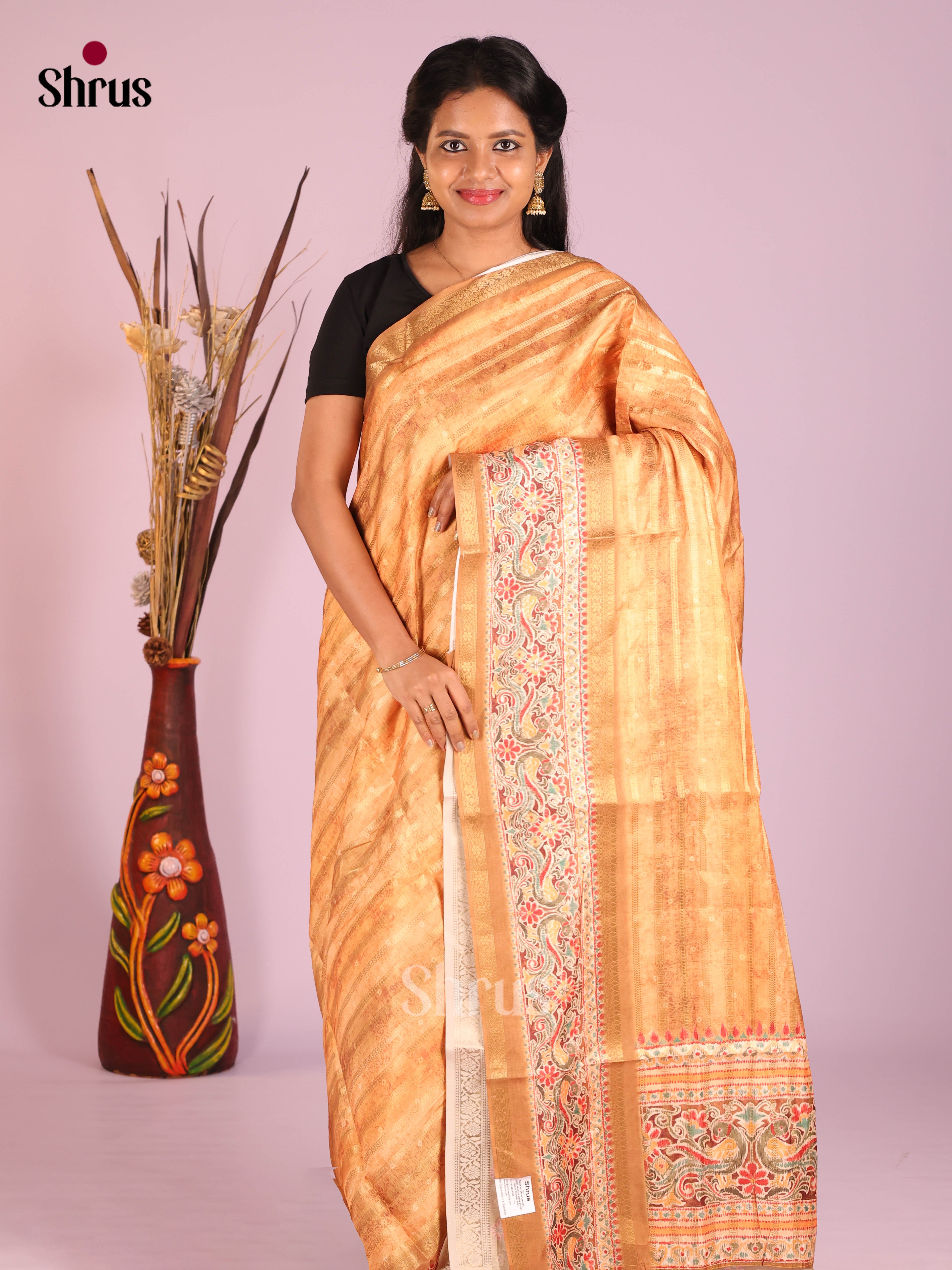 DIS10001 - Semi Dola silk Saree