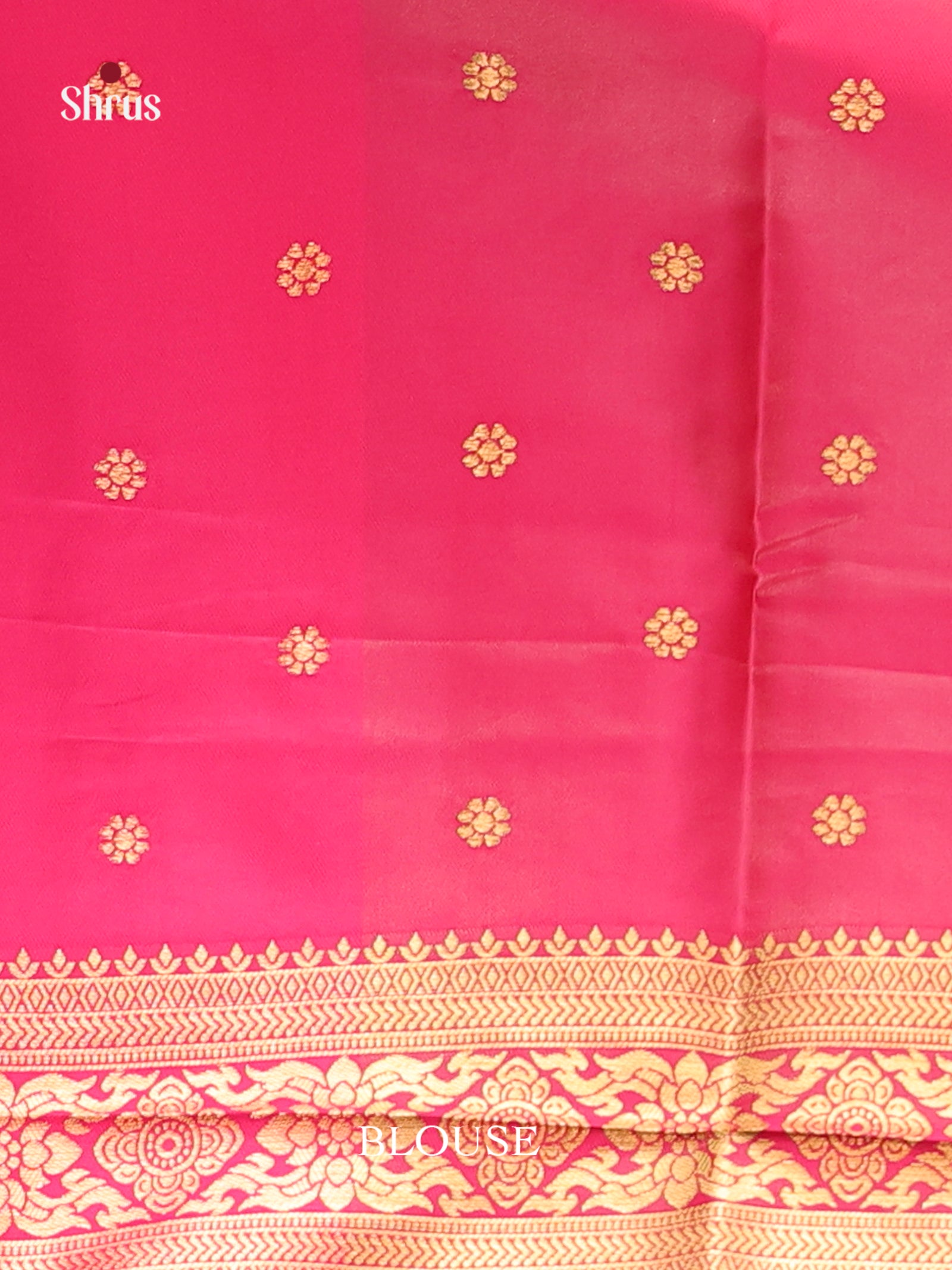 Double Shaded Green & Pink - Semi Softsilk Saree
