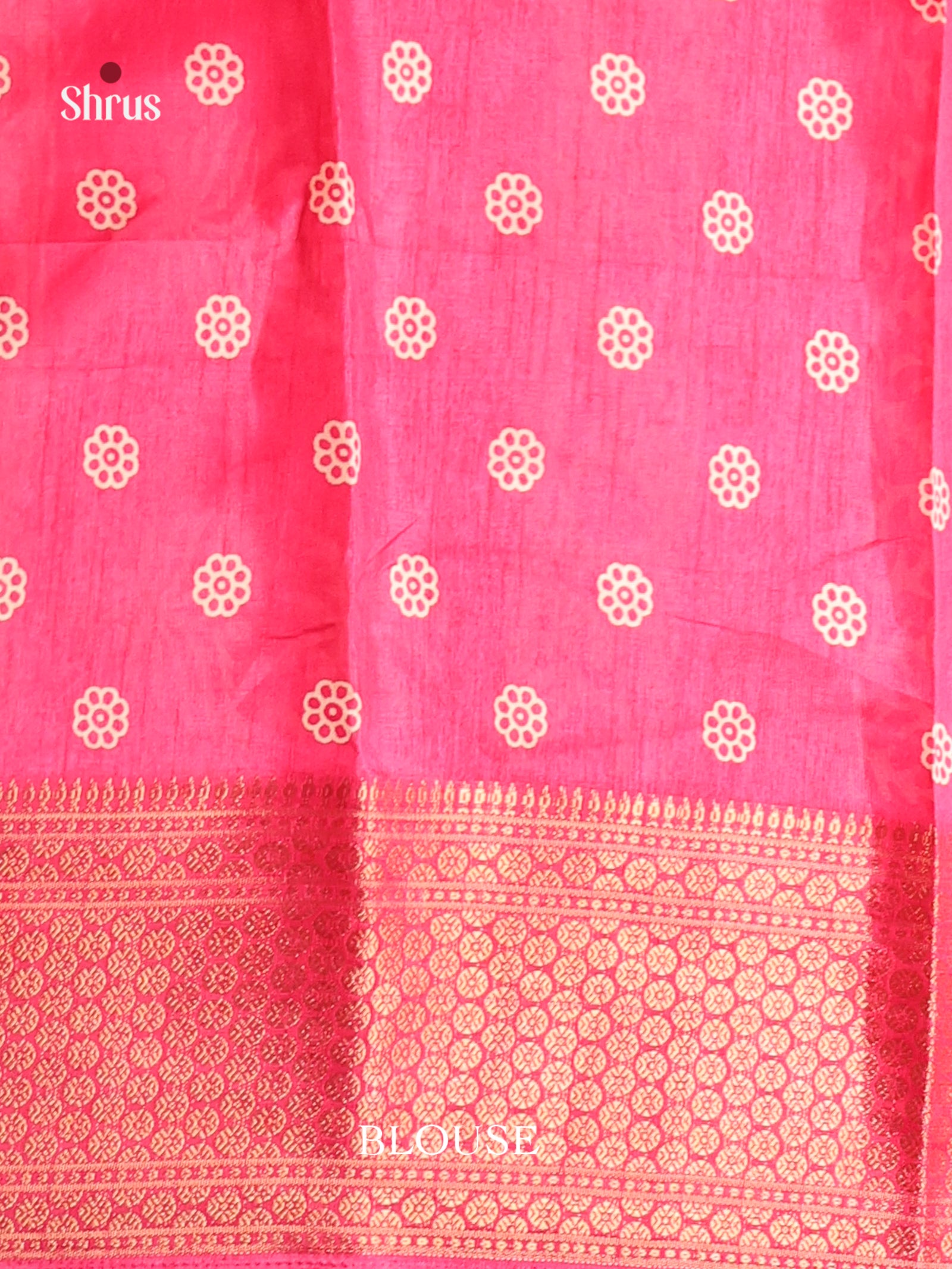 DIS10266 - Semi Crepe Saree - Shop on Shrus.com
