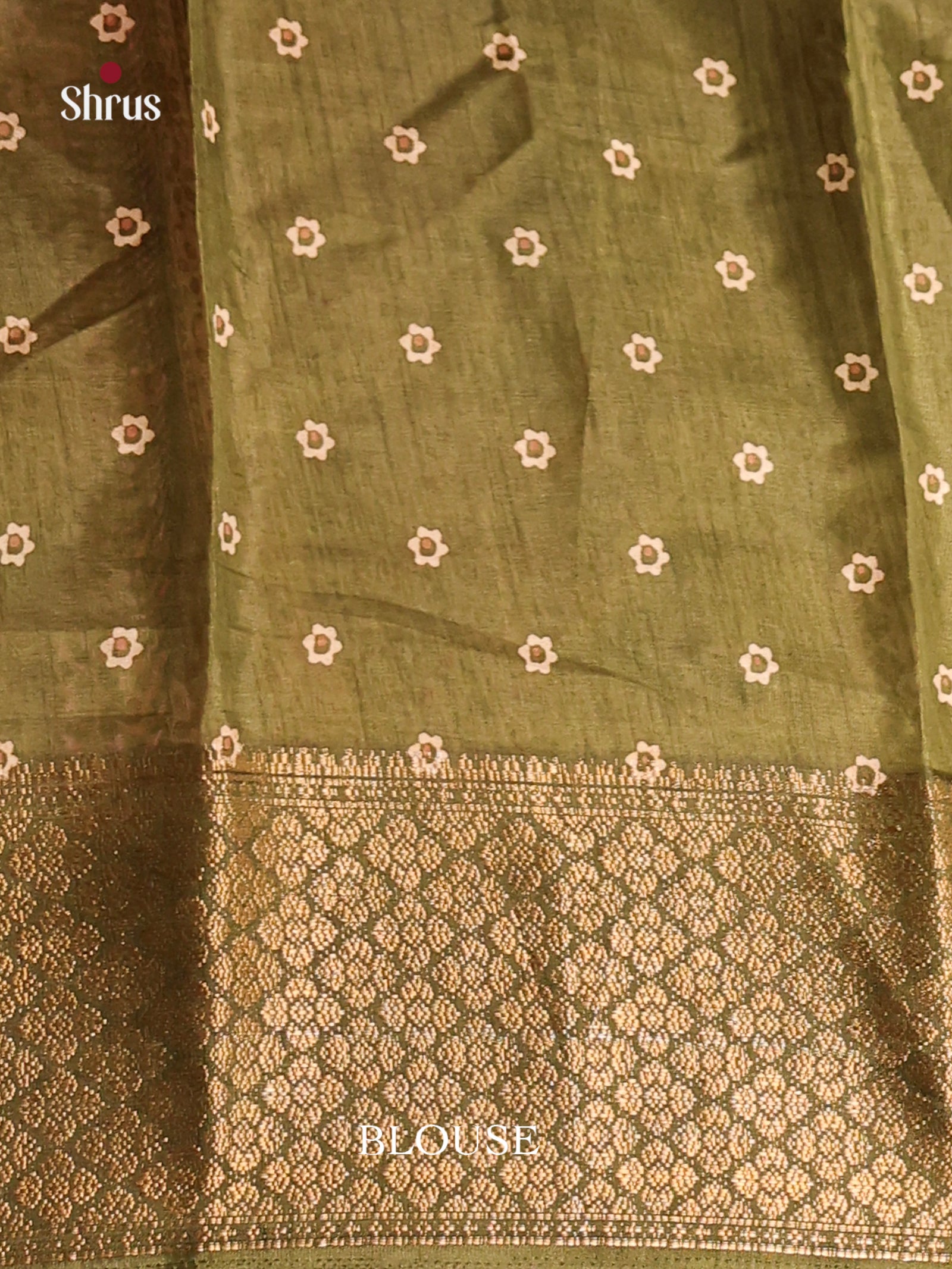 DIS10276 - Semi Crepe Saree - Shop on Shrus.com