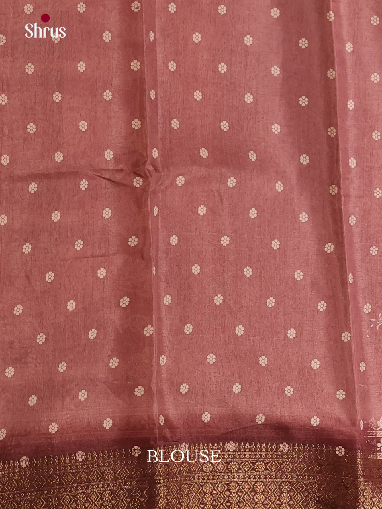 Onion Peel- Semi Crepe Saree - Shop on Shrus.com