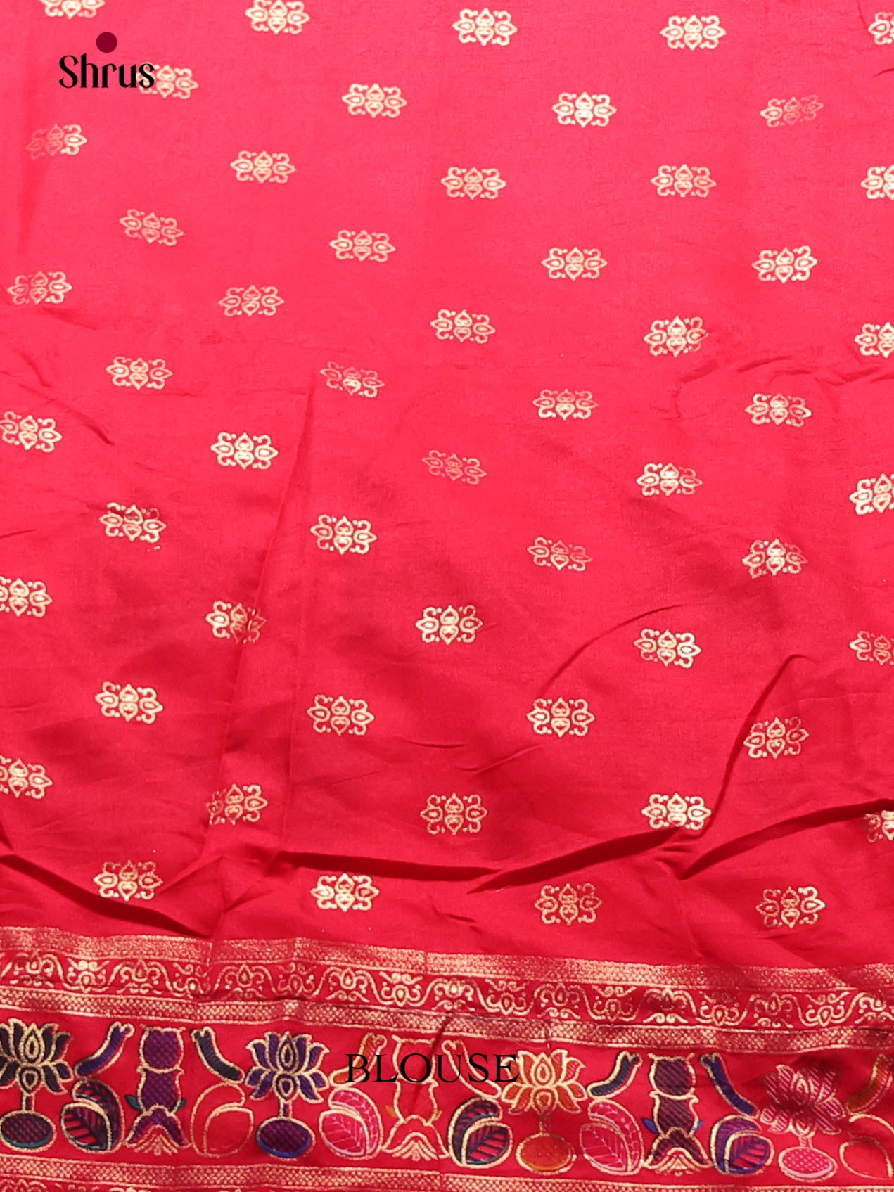 DIS10322 - Semi Ikkat Print Saree