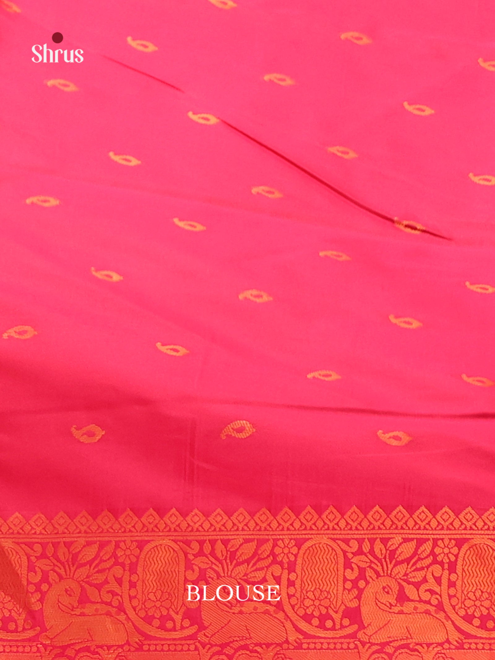 Purple & Pink - Semi Softsilk Saree
