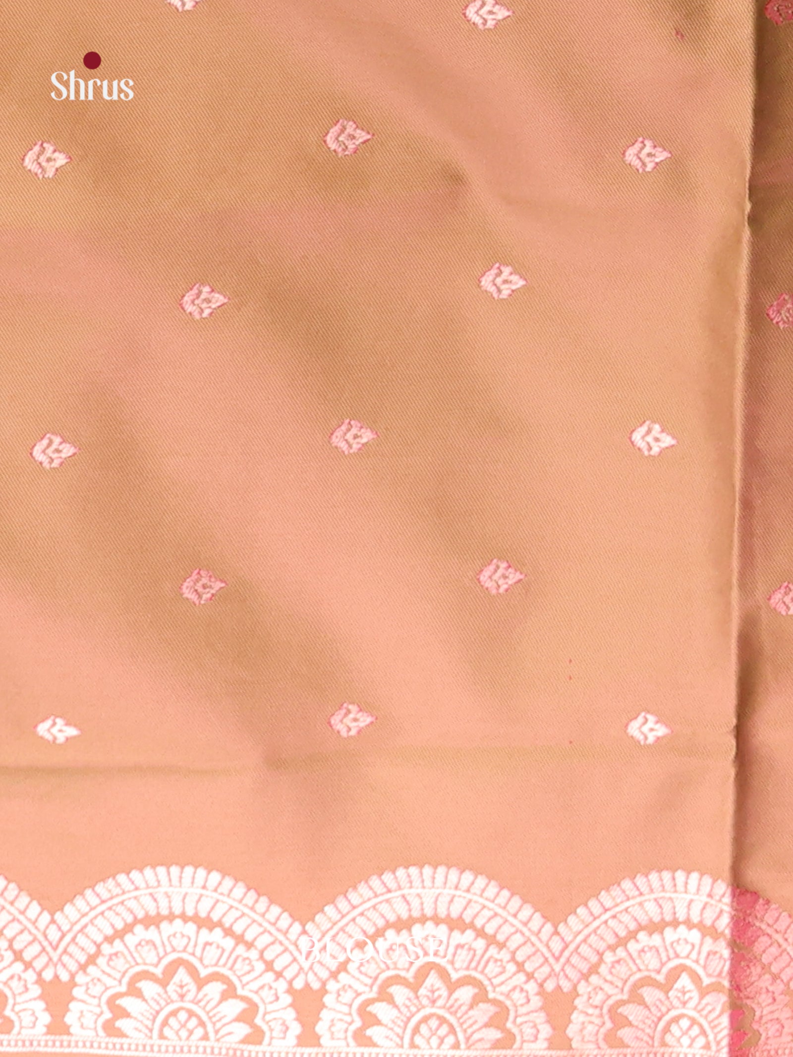 Pink & Green- Semi Softsilk Saree