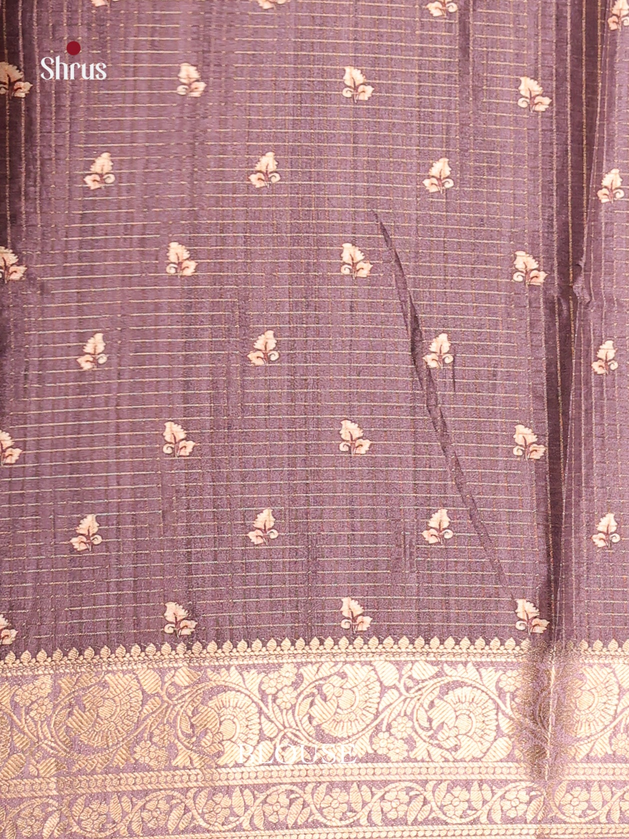 Pink & Purple- Semi Dola silk Saree