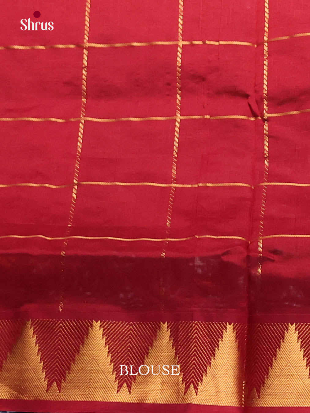 DIS10503 - Silkcotton-halfpure Saree - Shop on Shrus.com