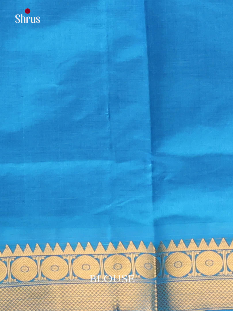 DIS10528 - Silkcotton-halfpure Saree - Shop on Shrus.com