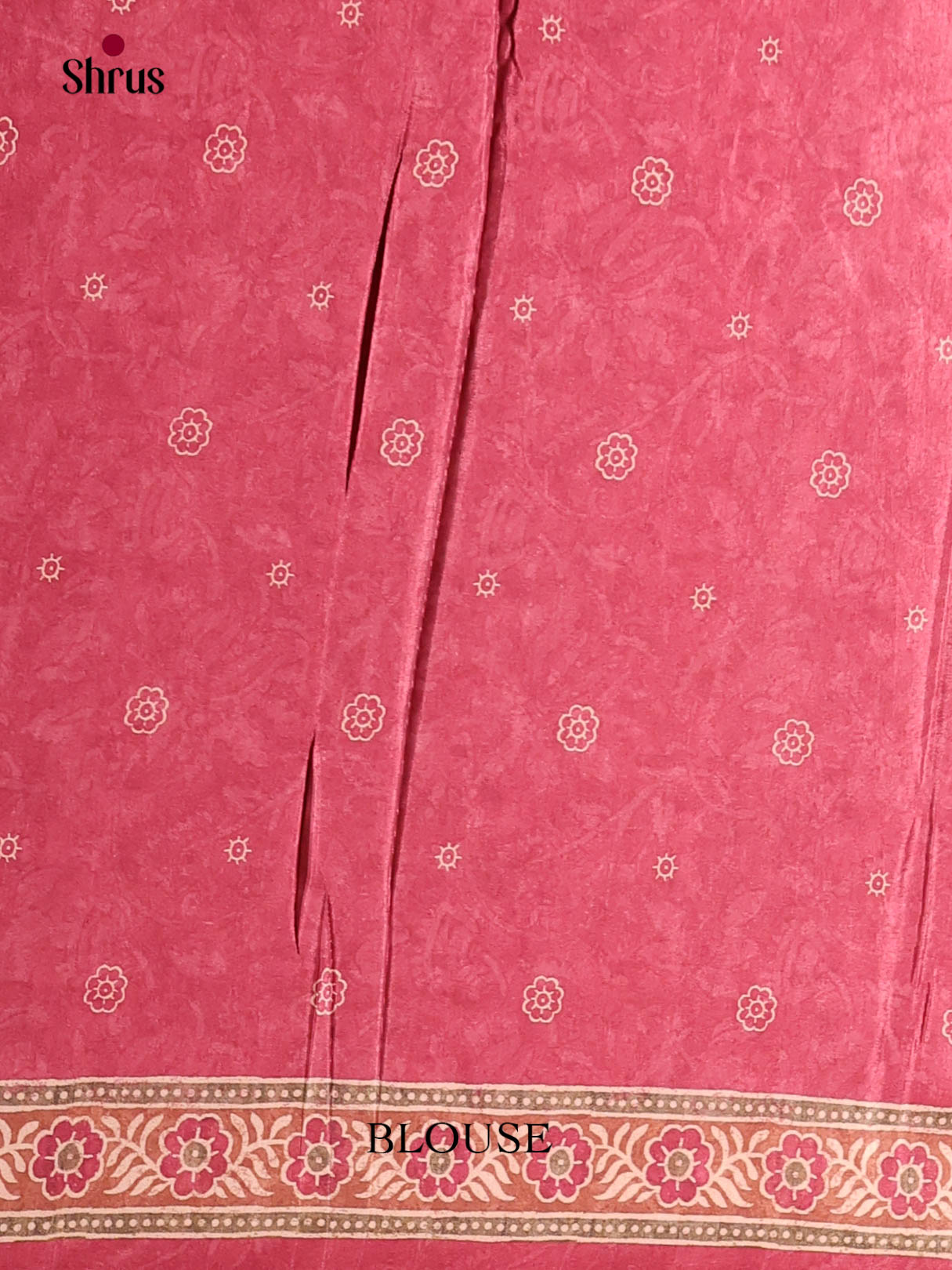 Grey & Maroon - Semi Crepe Saree - Shop on Shrus.com