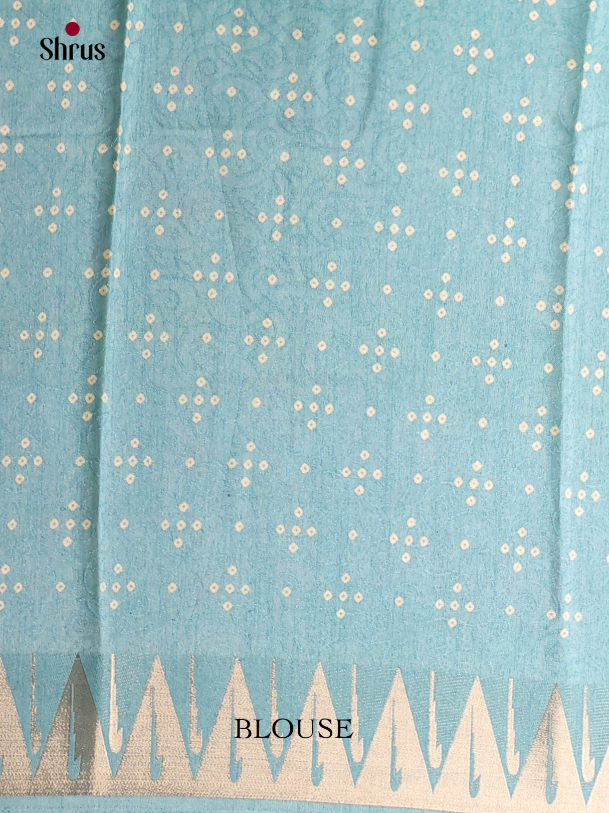 DIS11169 - Semi Ikkat Print Saree - Shop on Shrus.com
