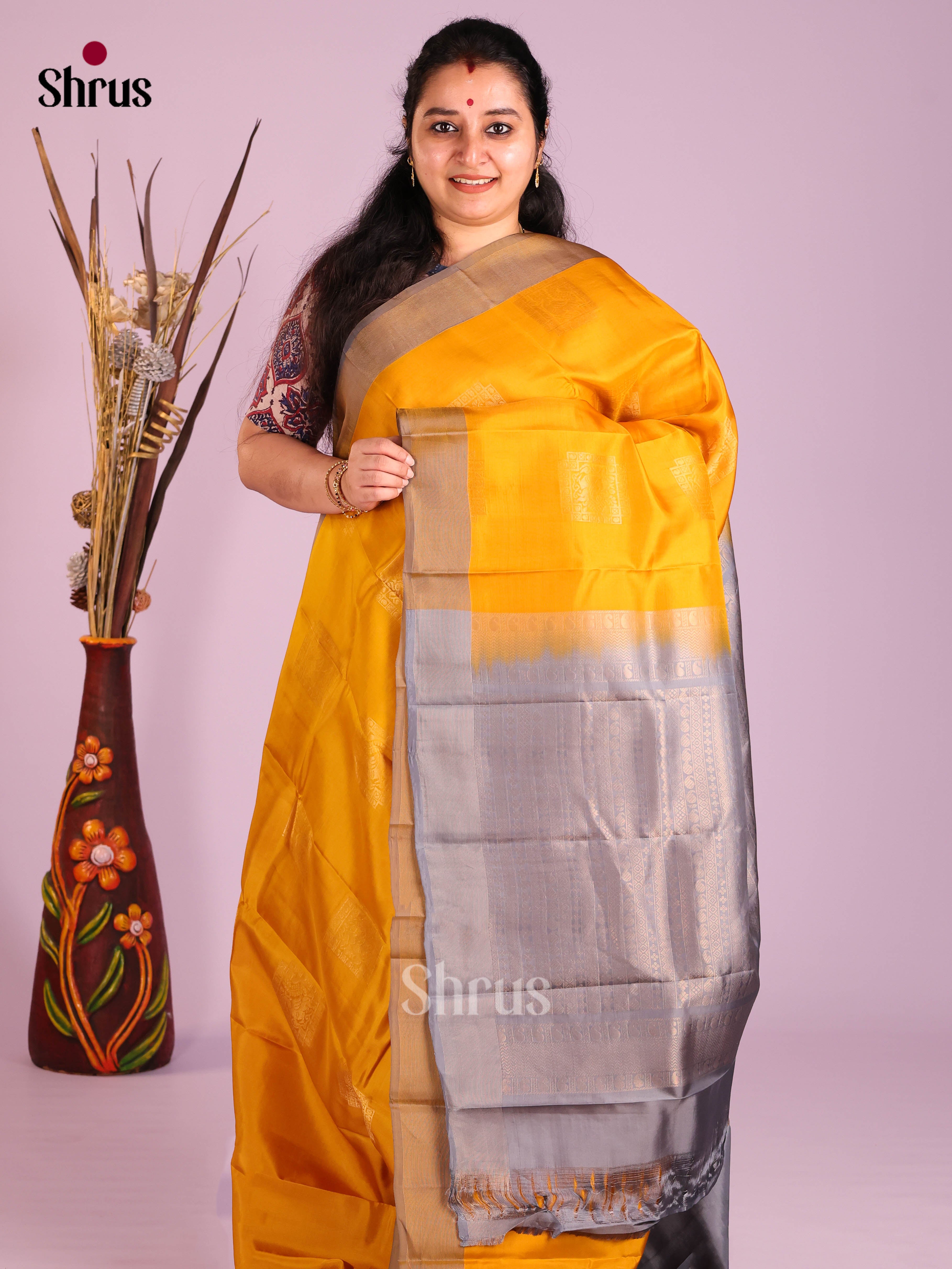 DIS11359 - Softsilk-halfpure Saree - Shop on Shrus.com