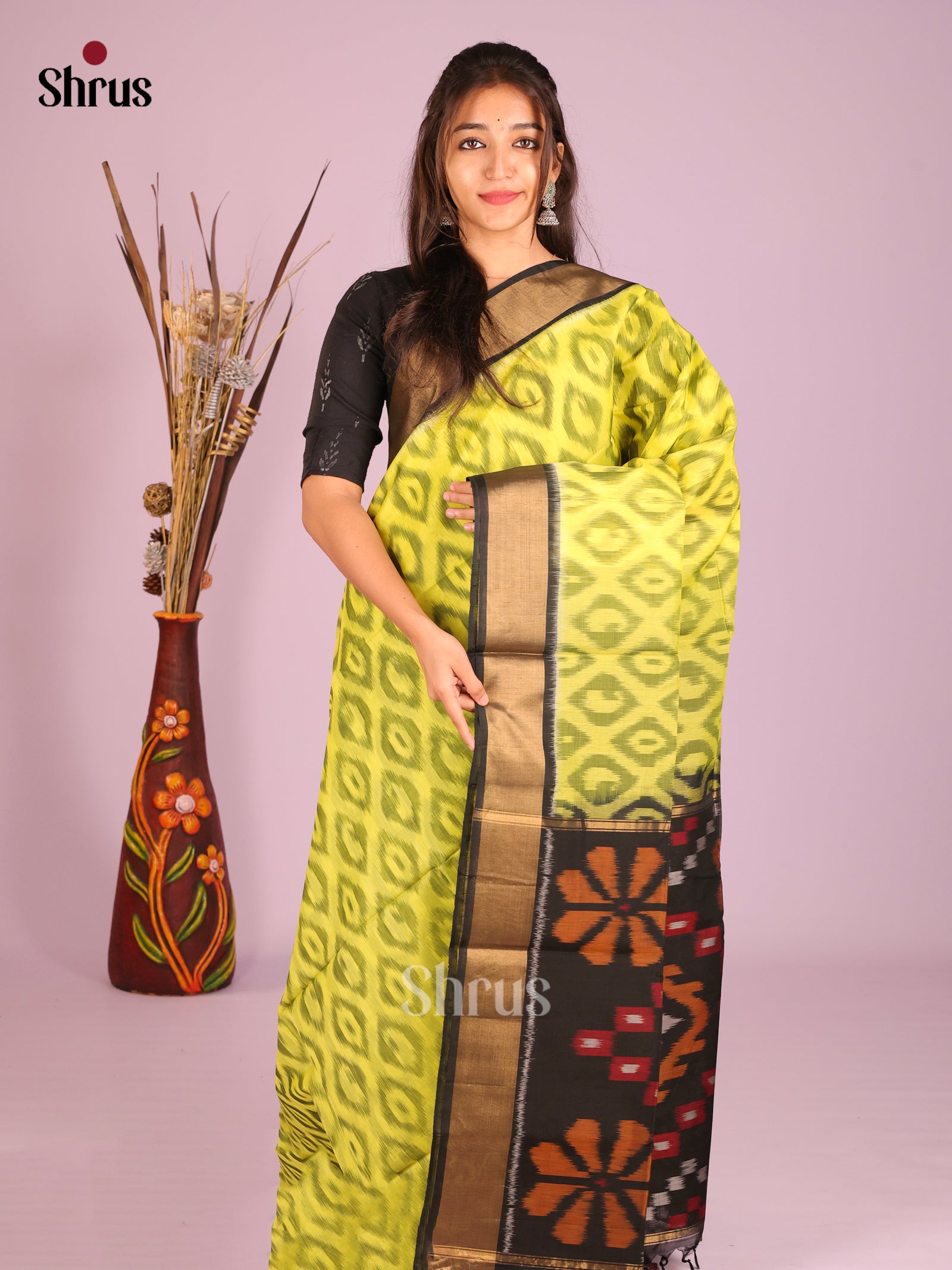 DIS11417 - Pochampally sico Saree - Shop on Shrus.com