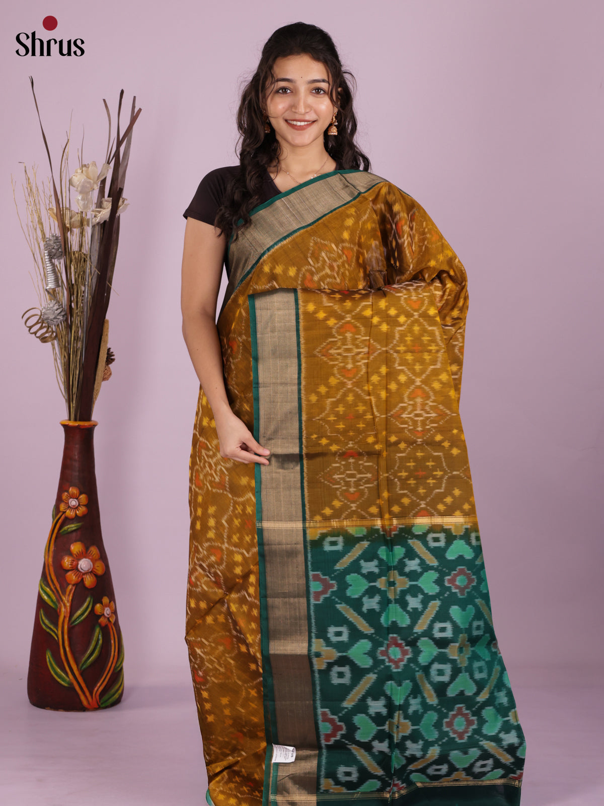 DIS11483 - Pochampally sico Saree - Shop on Shrus.com