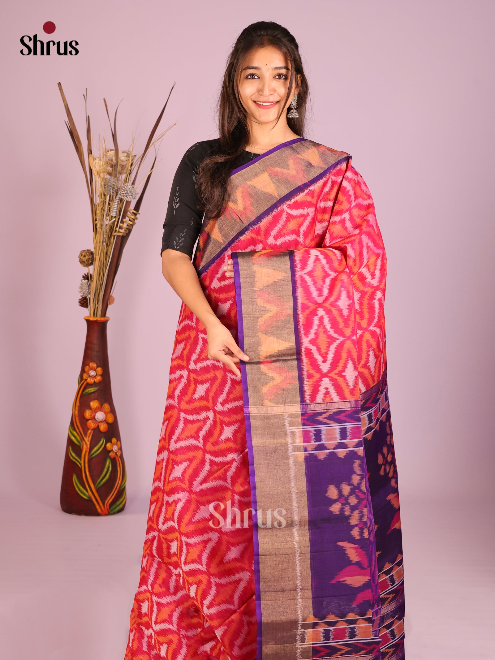 DIS11500 - Pochampally sico Saree - Shop on Shrus.com