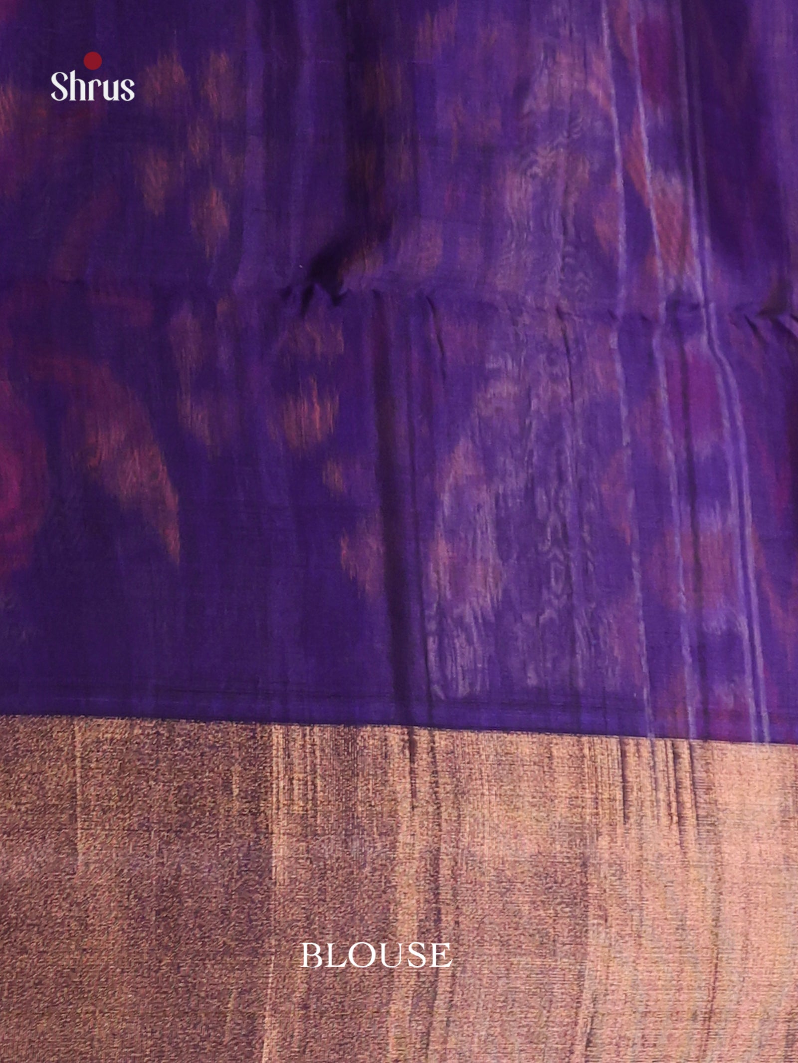 Pink & Blue- Pochampally sico Saree - Shop on Shrus.com